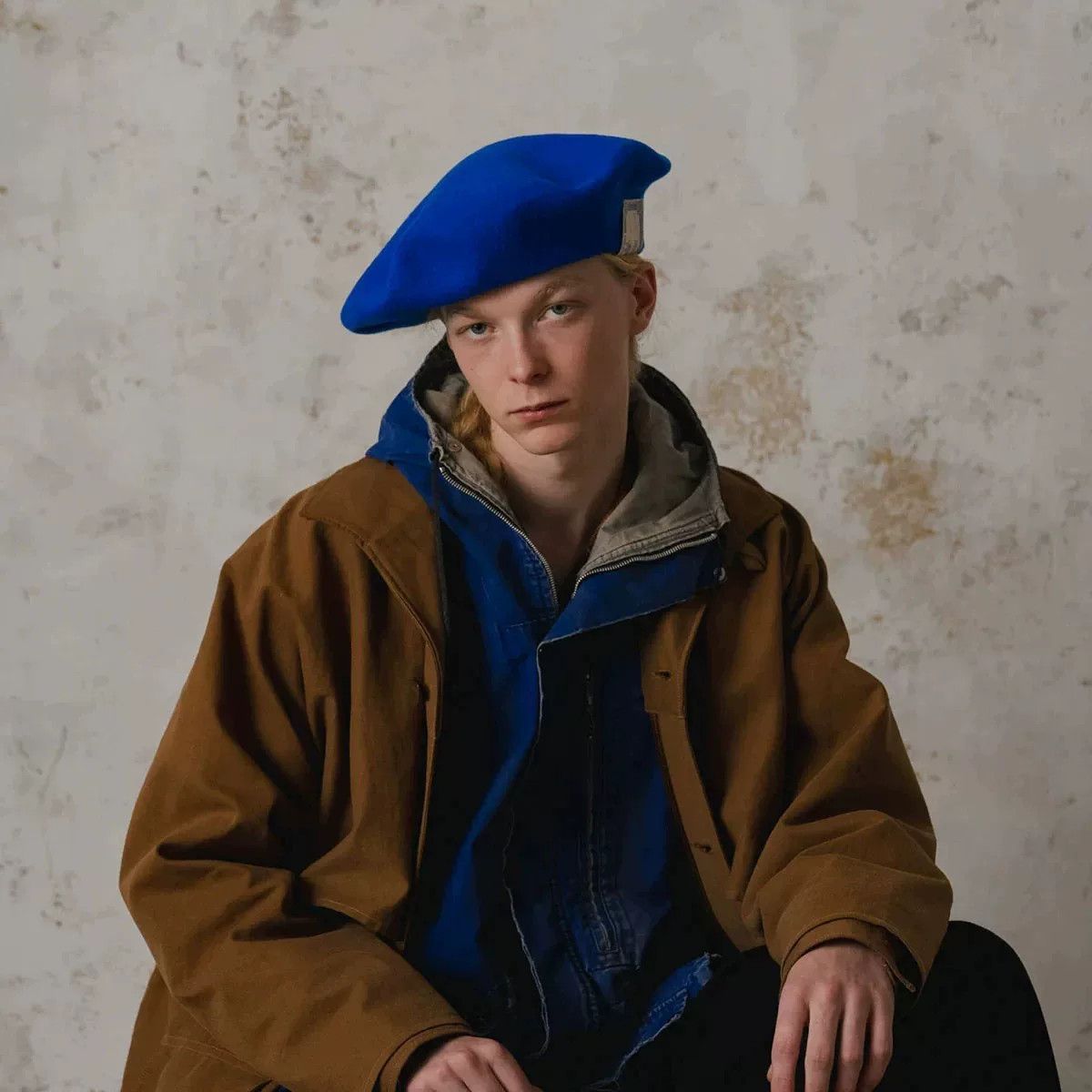THE H.W.DOG&CO. H.W.DOG Wool Round-Top Beret Japan Made Size ONE SIZE - 1 Thumbnail