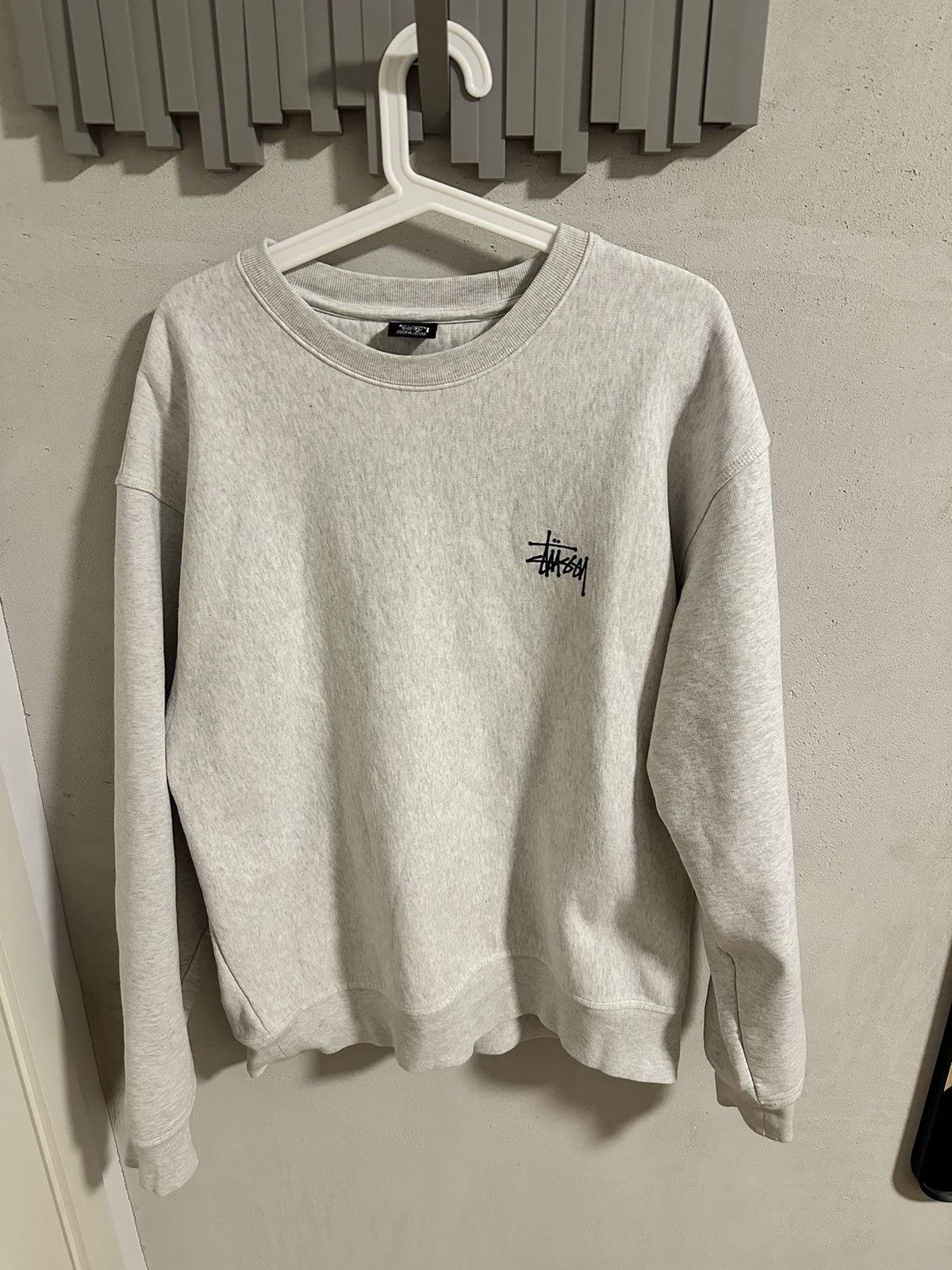 Streetwear × Stussy × Vintage Stussy crewneck hoodie in