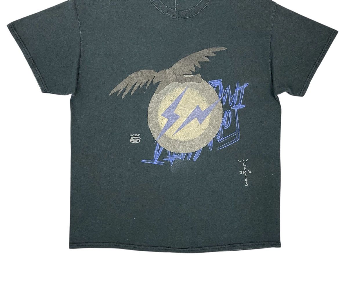Cactus Plant Flea Market × Travis Scott Rare🔥 Travis Scott Cactus Jack Fragment Shirt washed black Size US L / EU 52-54 / 3 - 3 Thumbnail