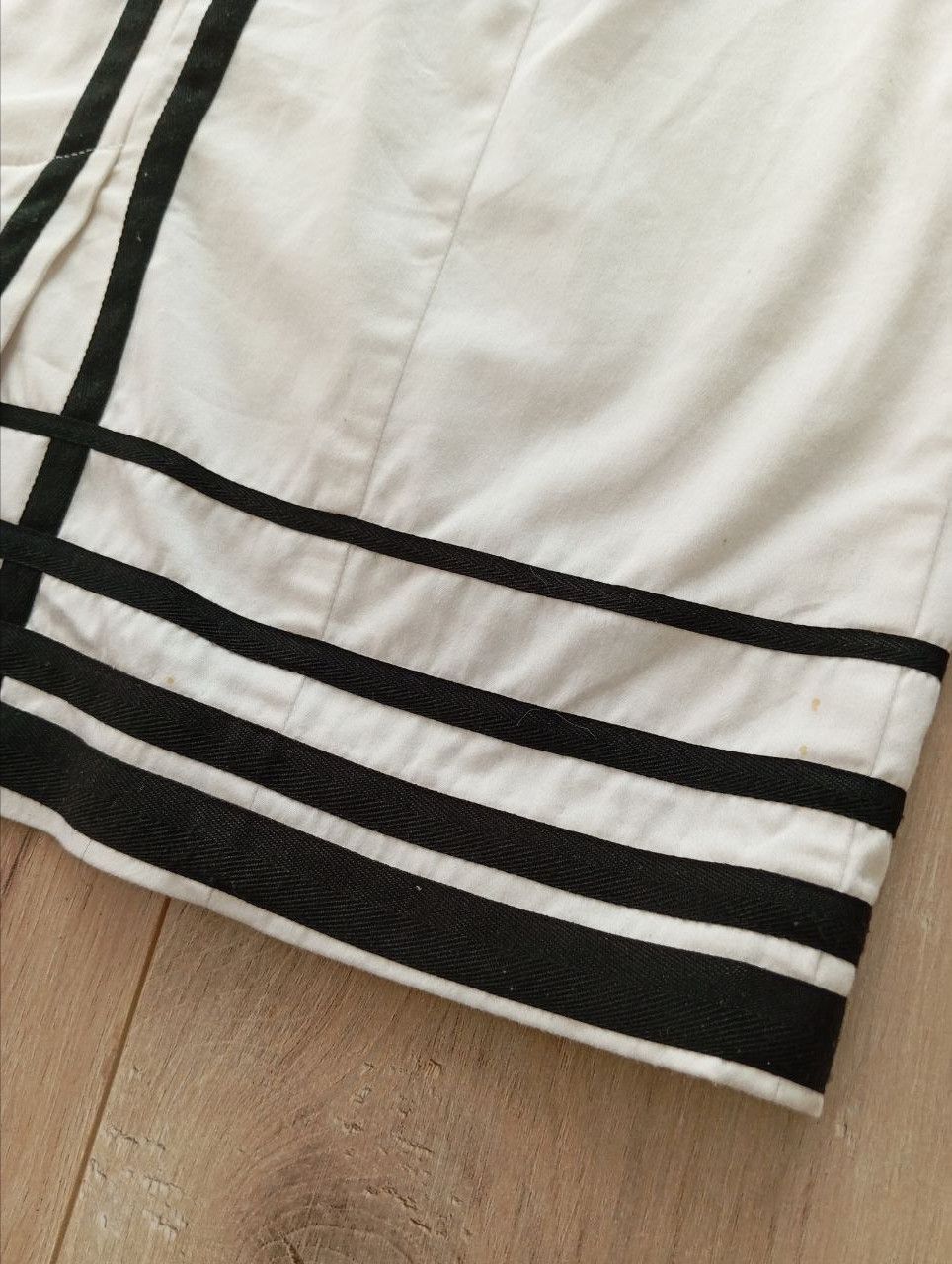 Karen Millen Karen Millen Geometric Stripe Bodycon Dress White Pink 10 Size M / US 6-8 / IT 42-44 - 9 Thumbnail