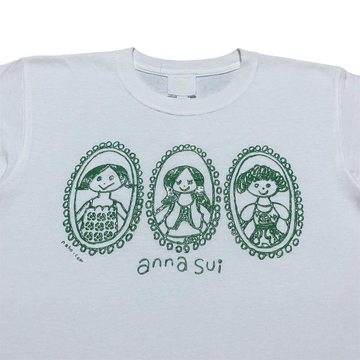 Japanese Brand × Vintage Rare‼️🔥Vintage Anna Sui Print Foam T-Shirt Size US XXS / EU 40 - 3 Thumbnail