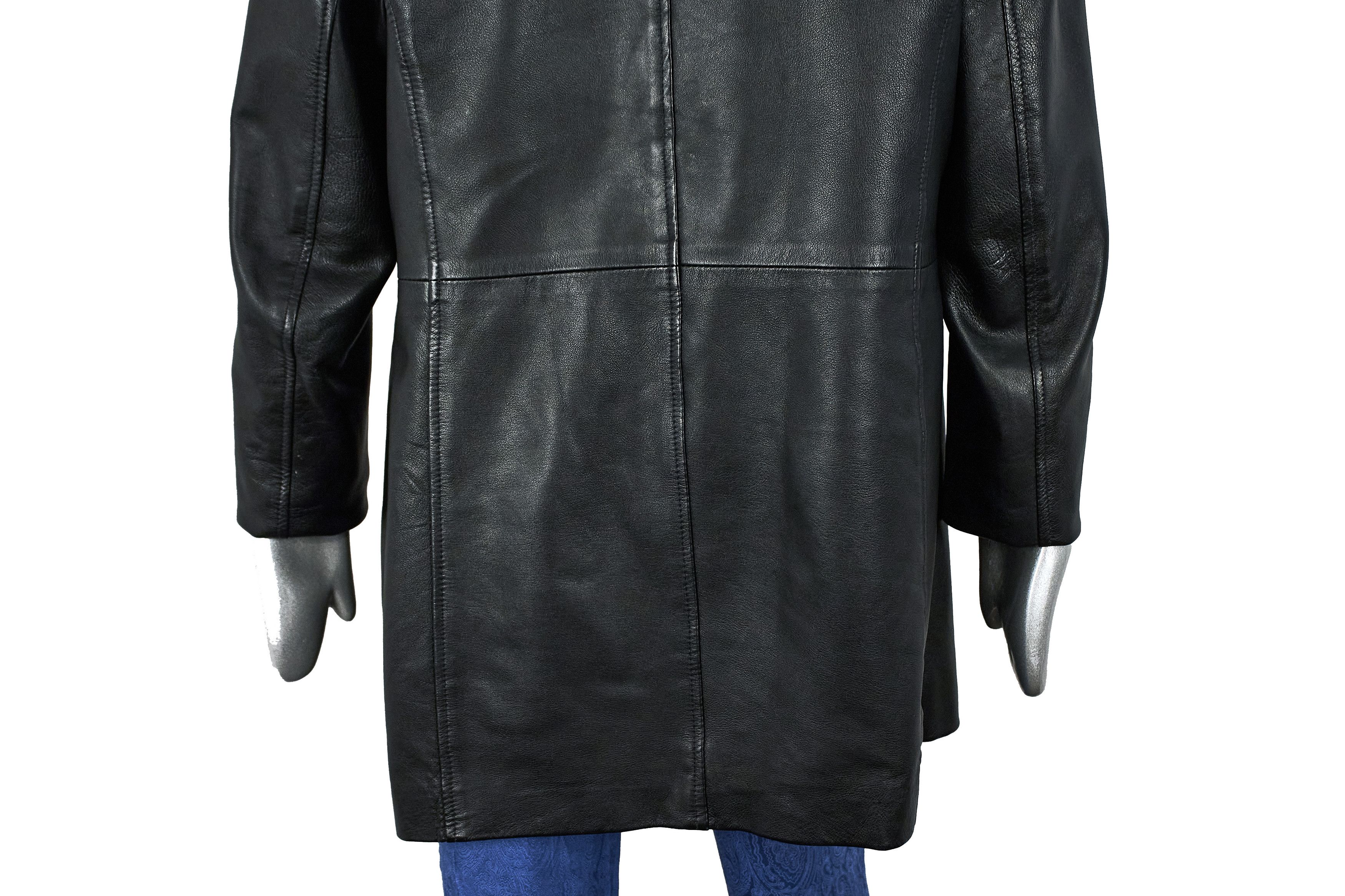 Vintage Vintage Y2K women's leather jacket coat blazer Size M / US 6-8 / IT 42-44 - 11 Thumbnail