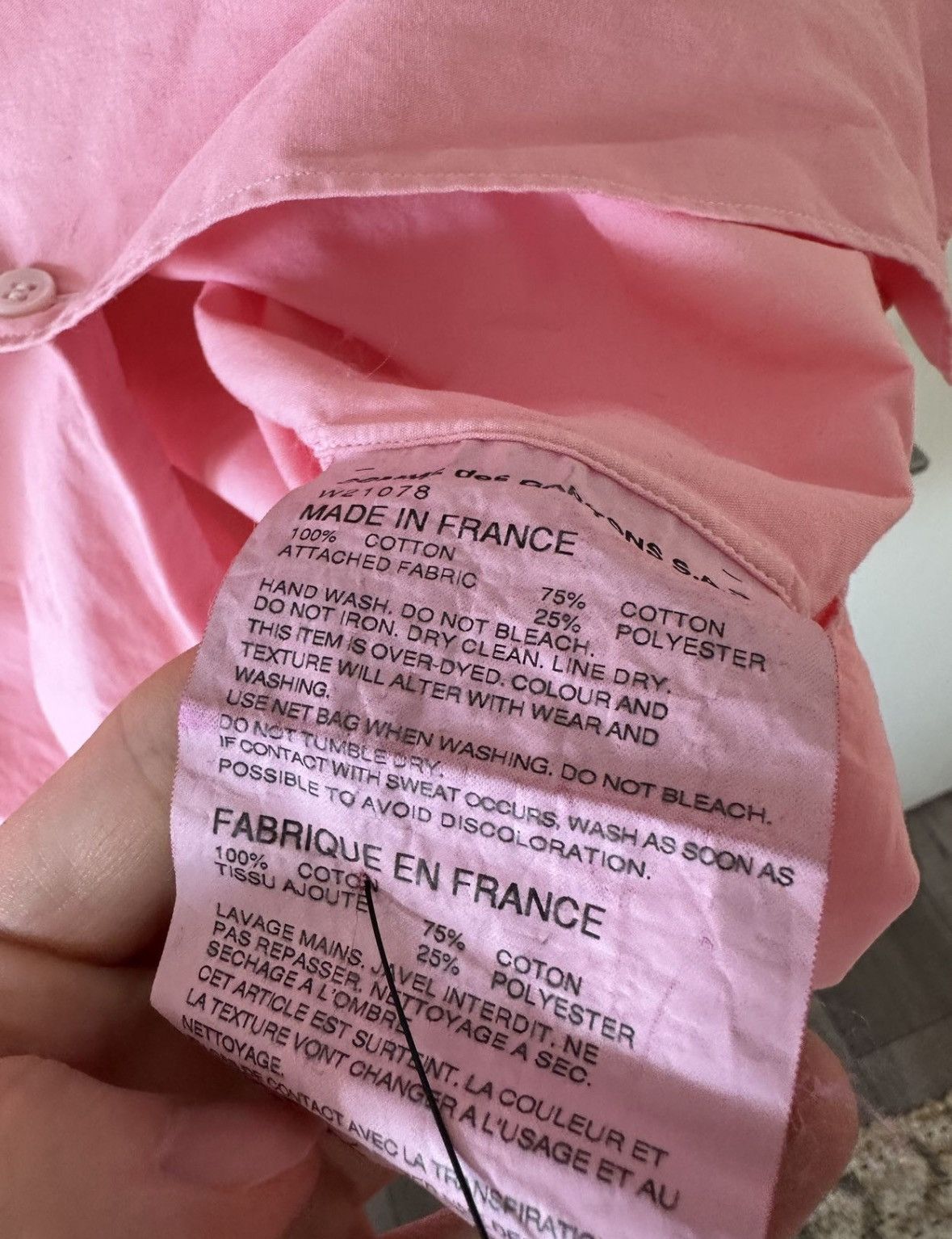 Comme des Garcons Comme des Garcons SHIRT Button Up Shirt Size US M / EU 48-50 / 2 - 4 Thumbnail