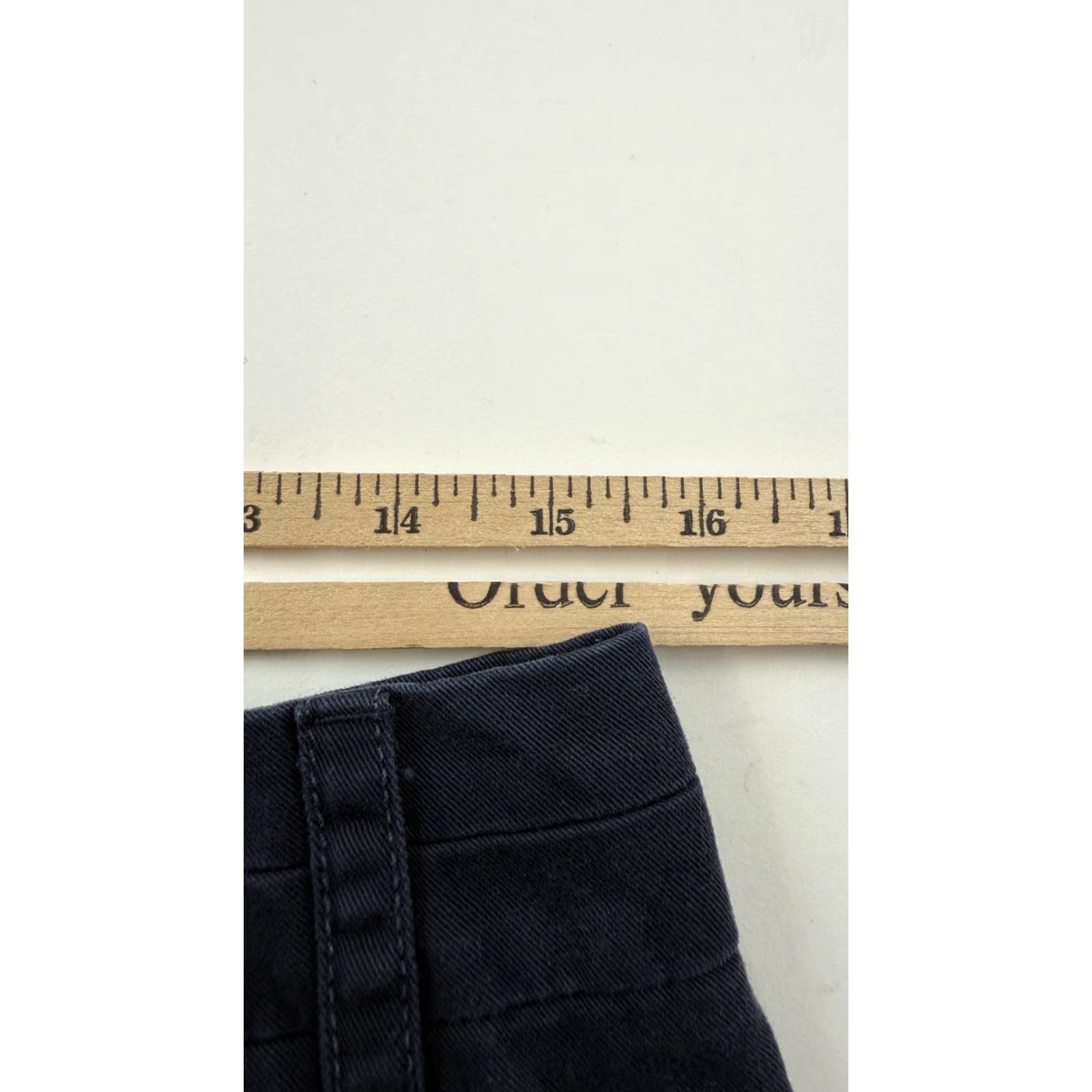 J.Crew J.Crew Chino Shorts Womens 6 Navy Blue 100% Cotton Classic Summer Casual Pockets Cuffed Size 28" / US 6 / IT 42 - 7 Thumbnail