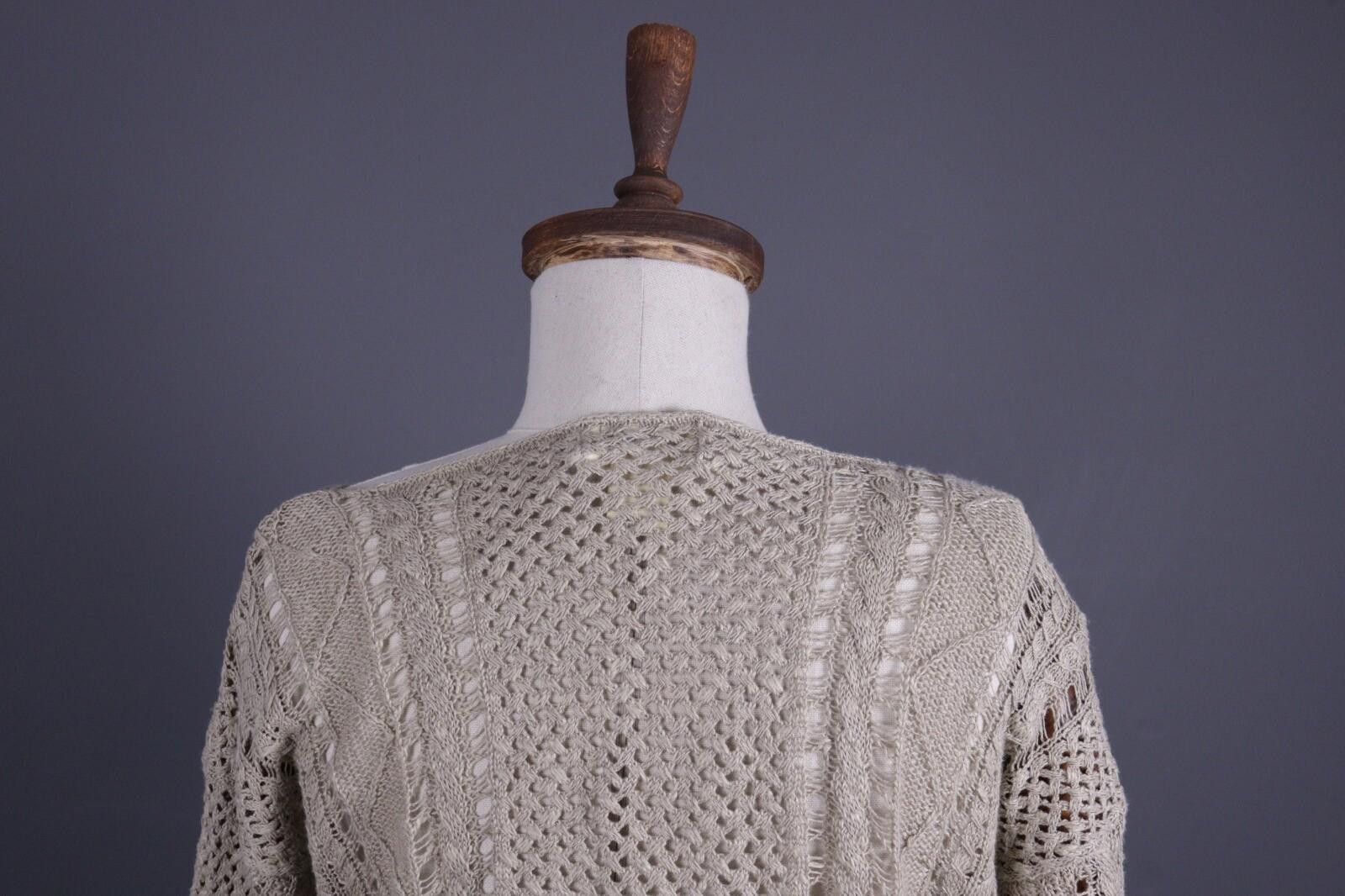 Denim & Supply Ralph Lauren Denim & Supply Ralph Lauren Gray Linen Knit Sweater Size M Size M / US 6-8 / IT 42-44 - 8 Thumbnail