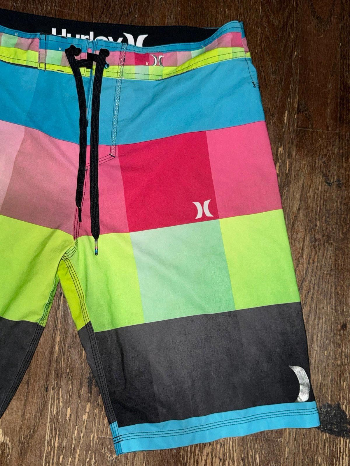 Hurley Hurley Phantom Board Shorts Colorblock Surf Beach Men's S Size US 30 / EU 46 - 3 Thumbnail