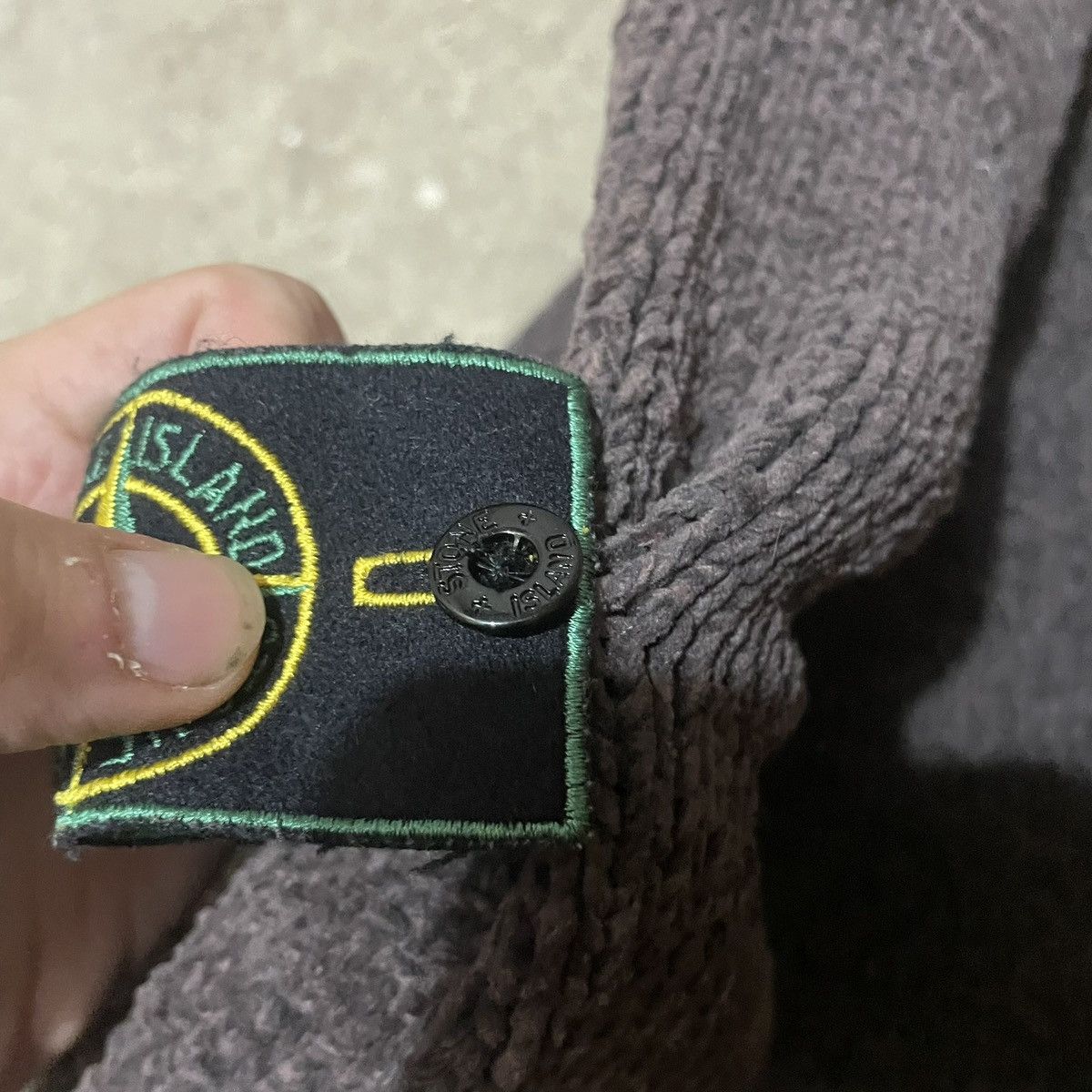 Stone Island × Vintage Vintage Stone island sweater crewneck 90s 80s Size US M / EU 48-50 / 2 - 11 Thumbnail