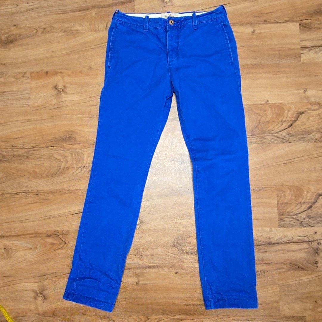 Hollister Hollister Blue Chino Pants Classic Fit 32x34 Mens Modern Size US 32 / EU 48 - 1 Thumbnail