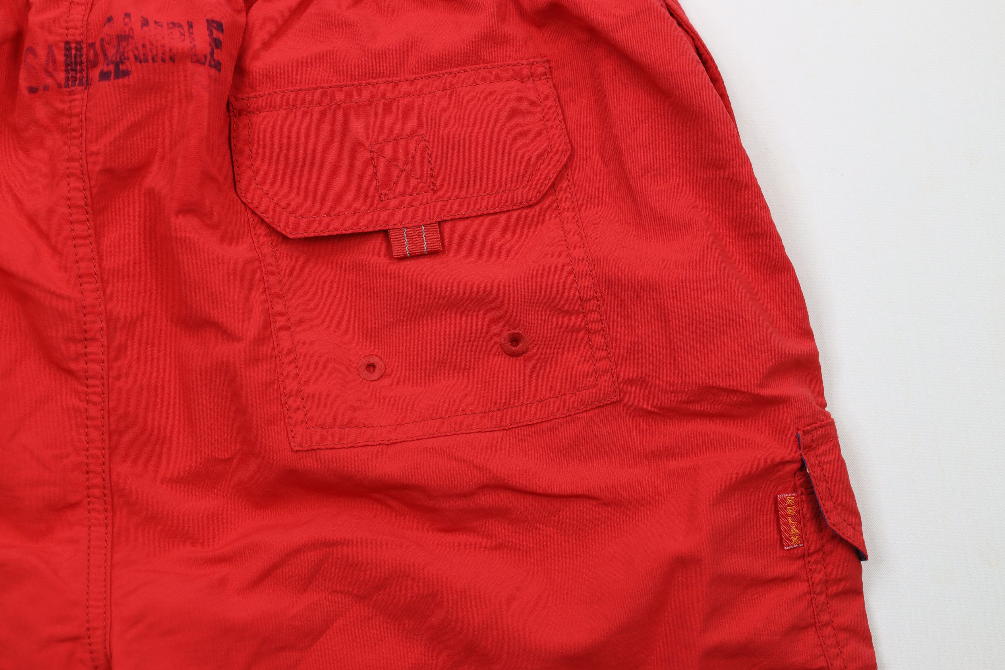 Tommy Bahama × Vintage New Sample Tommy Bahama Relax Lined Shorts Swim Trunks Red Size US 32 / EU 48 - 10 Thumbnail