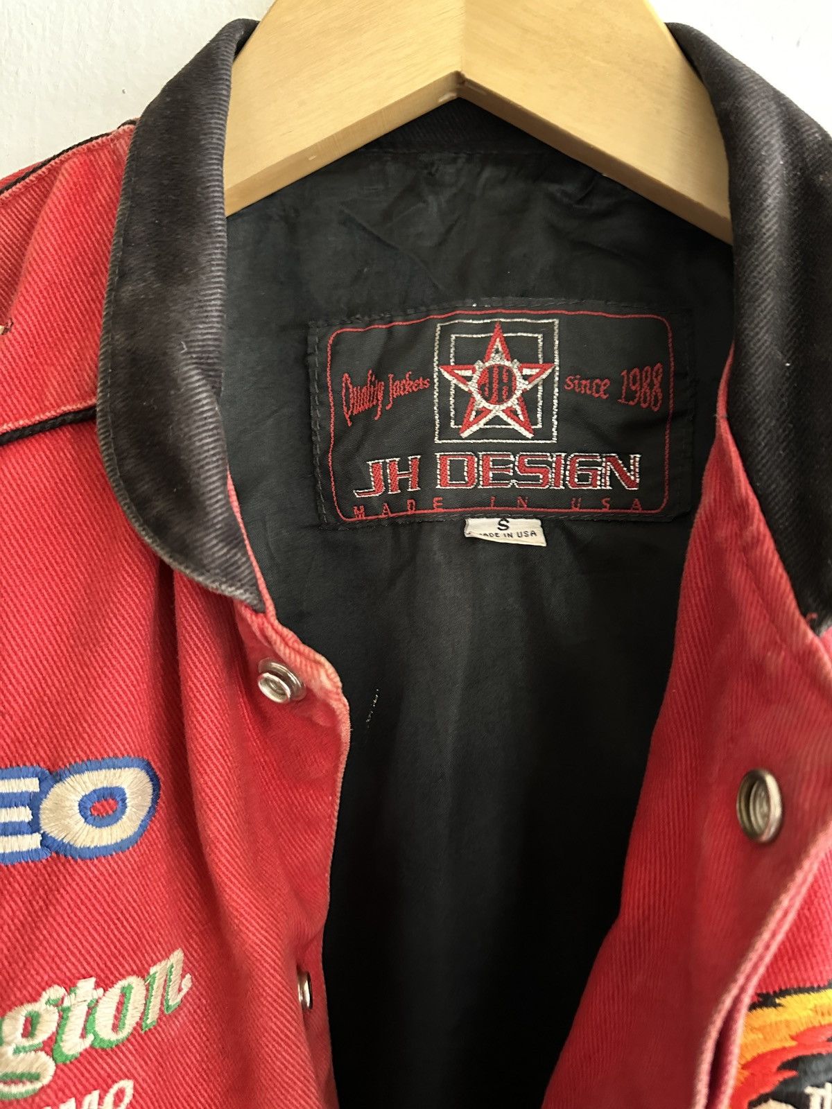 Budweiser × JH Design × NASCAR Vintage JACKET DALE EARHARD BY JH DESIGN Size US S / EU 44-46 / 1 - 3 Thumbnail