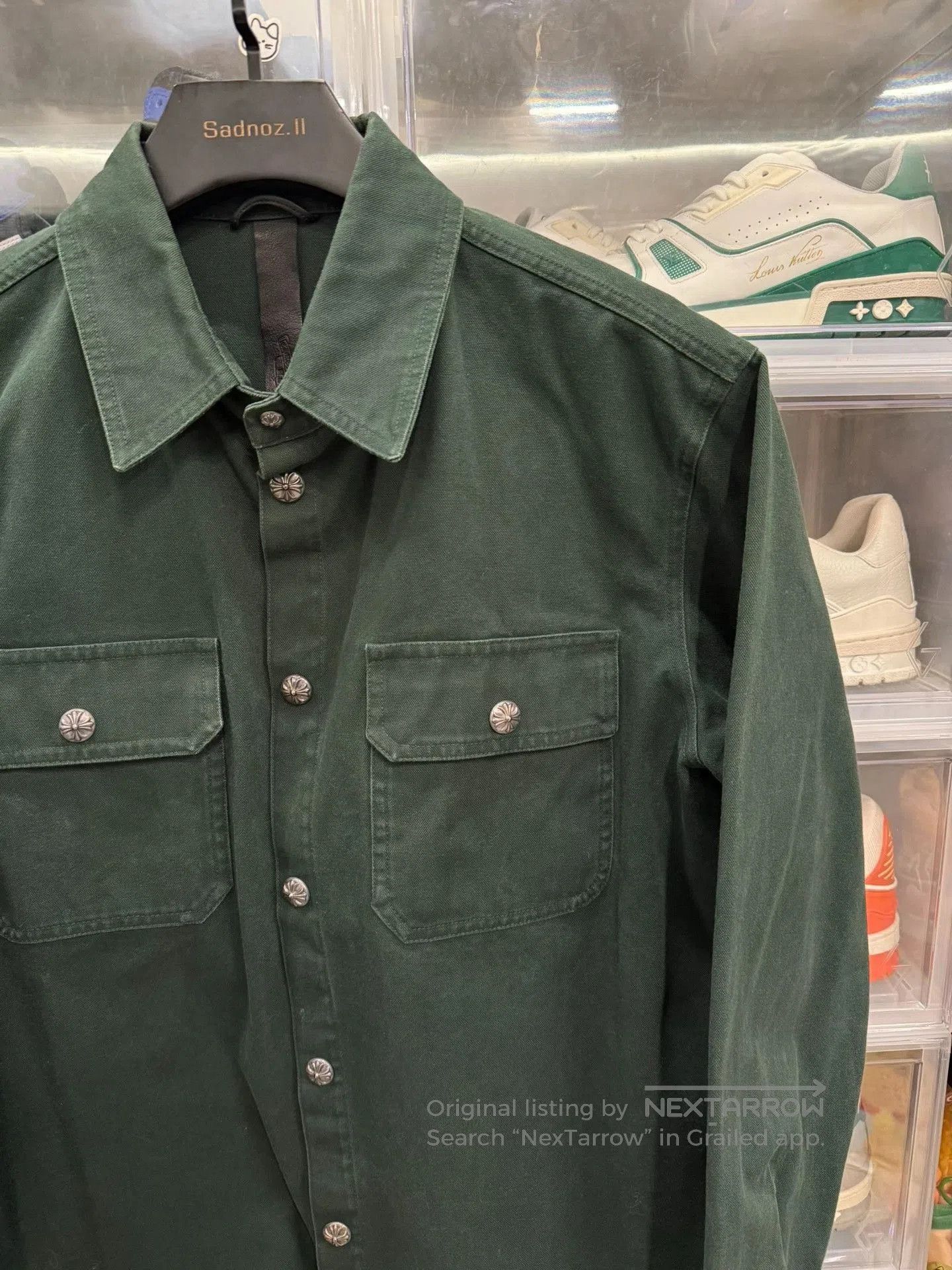 Chrome Hearts Chrome Hearts JVP Limited Workdog Shirt Jacket. Size US XL / EU 56 / 4 - 2 Thumbnail