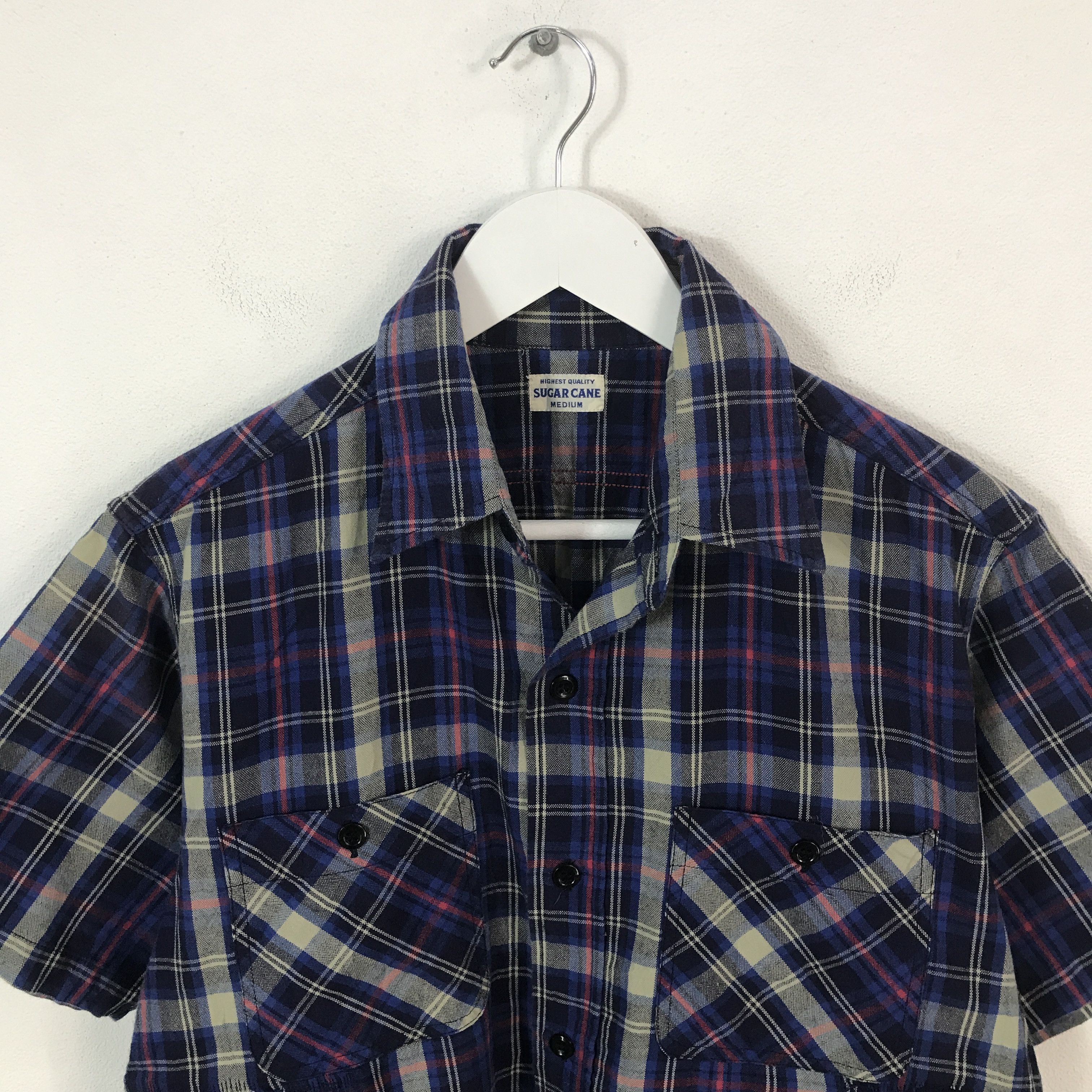 Sugar Cane sugar cane Japan Button Up Shirt Size US M / EU 48-50 / 2 - 2 Thumbnail
