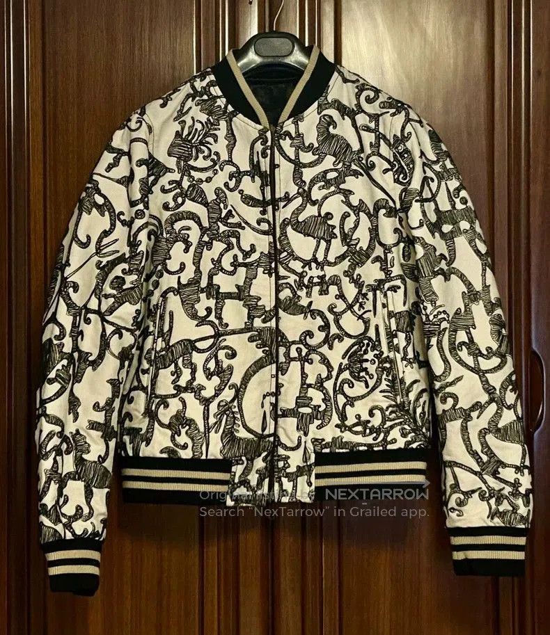 Dries Van Noten Dries Van Noten Embroidered Bomber Jacket. Size US M / EU 48-50 / 2 - 1 Thumbnail