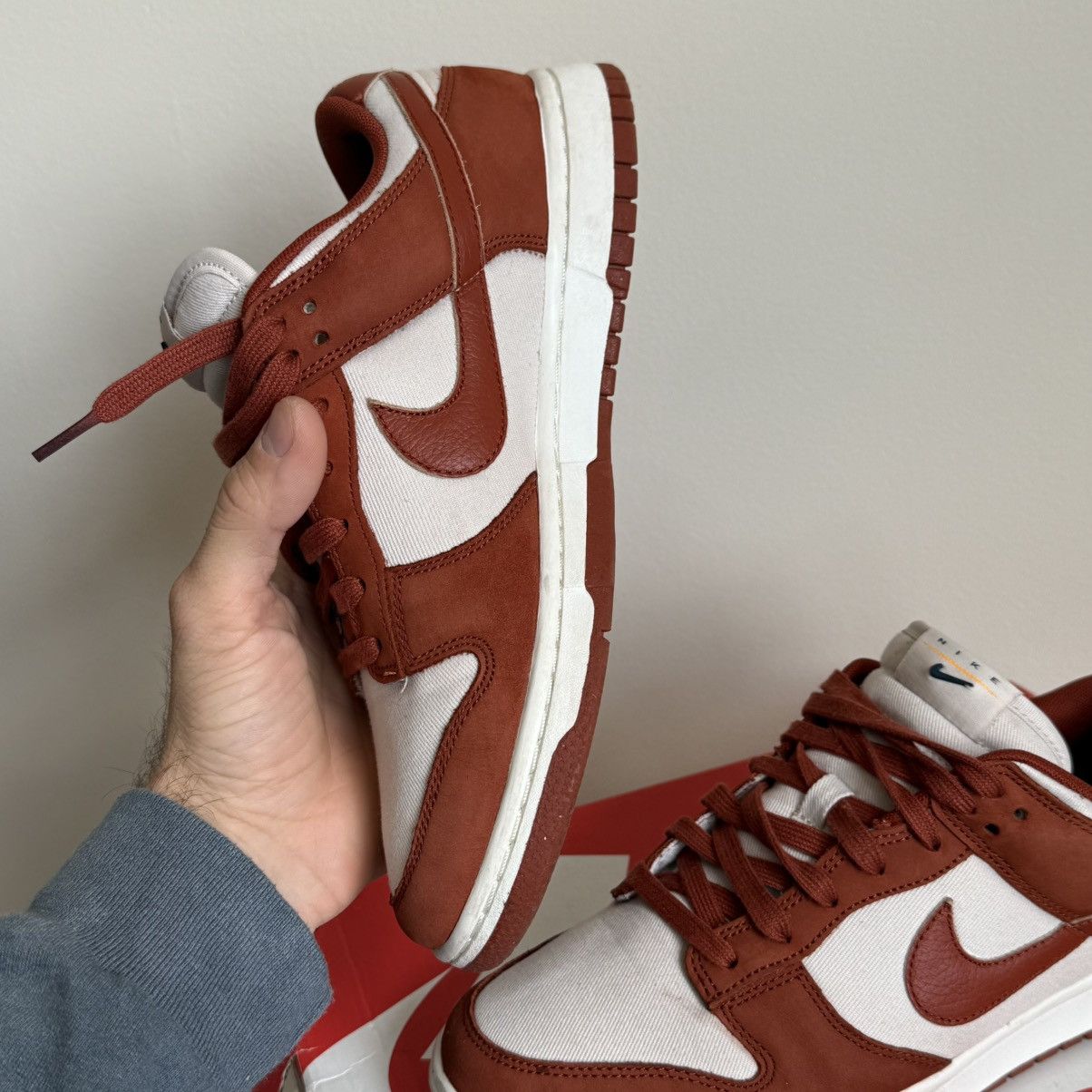 Nike Nike Dunk Low Retro PRM DQ7312-101 Women’s Size 10 Men’s 8.5 Size US 10 / IT 40 - 7 Thumbnail