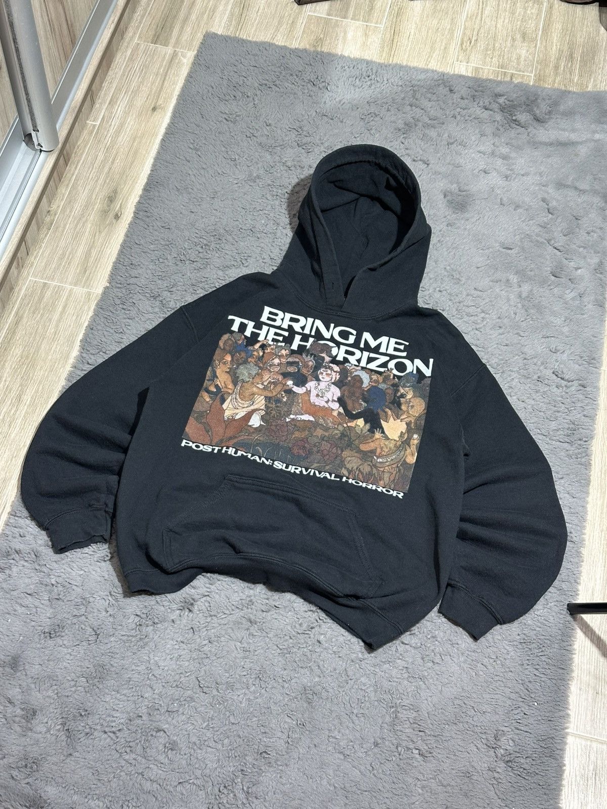Band Tees Bring Me The Horizon Post Human Survival Horror Tour Hoodie Size US M / EU 48-50 / 2 - 1 Thumbnail