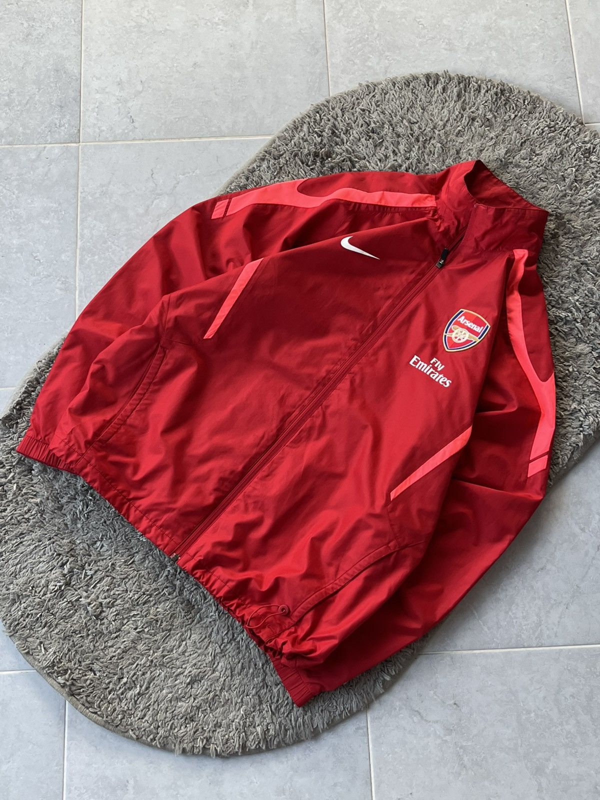 Nike Vintage Nike Light Jacket Soccer football team Arsenal Size US M / EU 48-50 / 2 - 2 Thumbnail