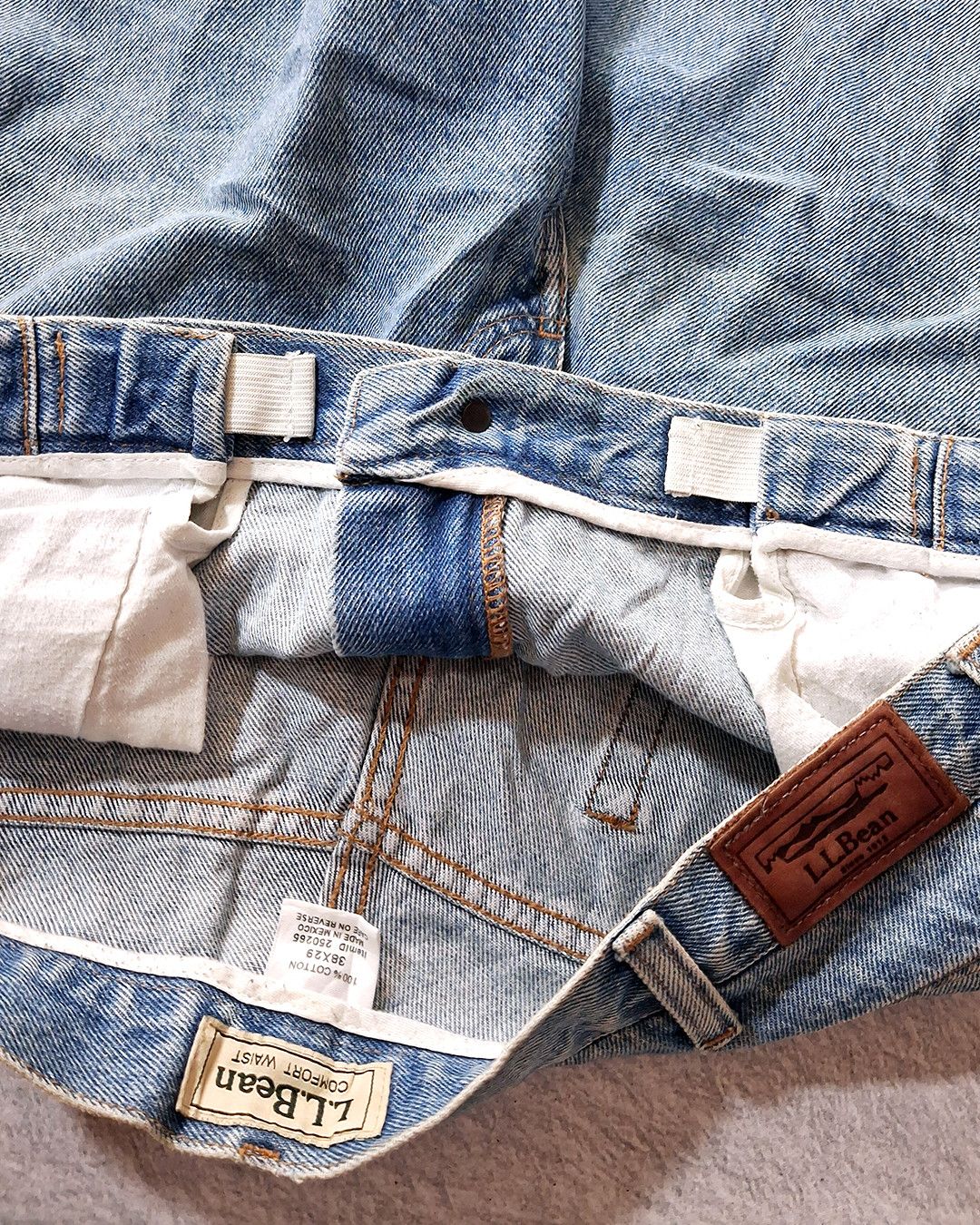 L.L. Bean LL BEAN COMFORT WAIST ELASTIC JEANS Size US 38 / EU 54 - 6 Thumbnail