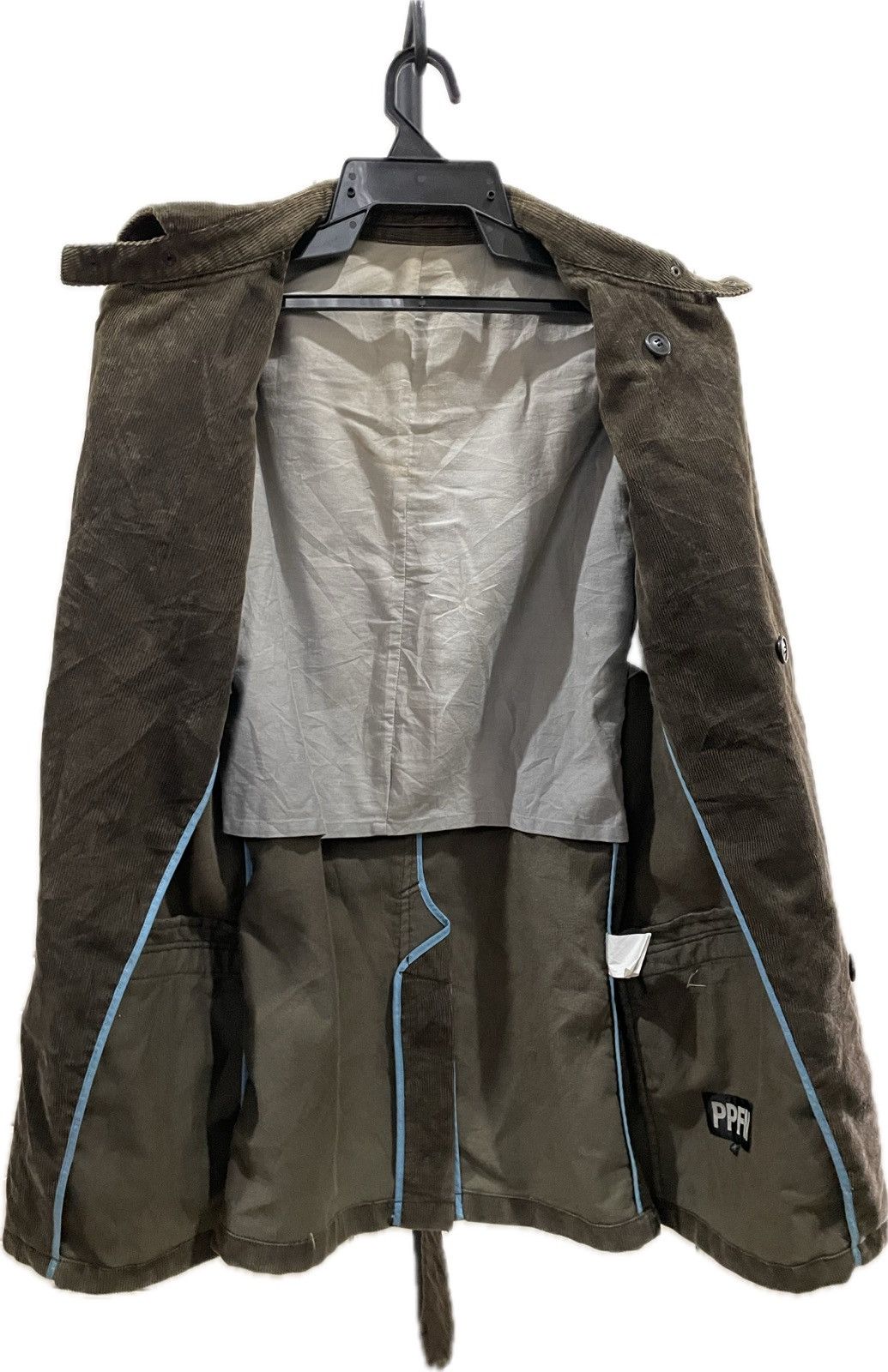PPFM PPFM Corduroy Jacket Double Collar with Multiple Pockets Size US M / EU 48-50 / 2 - 8 Thumbnail