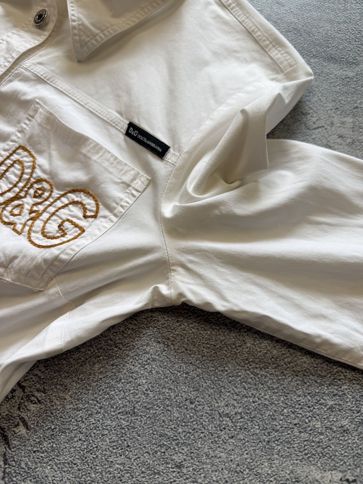 Dolce & Gabbana Vintage Dolce & Gabbana Shirt Big Logo Size M / US 6-8 / IT 42-44 - 10 Thumbnail