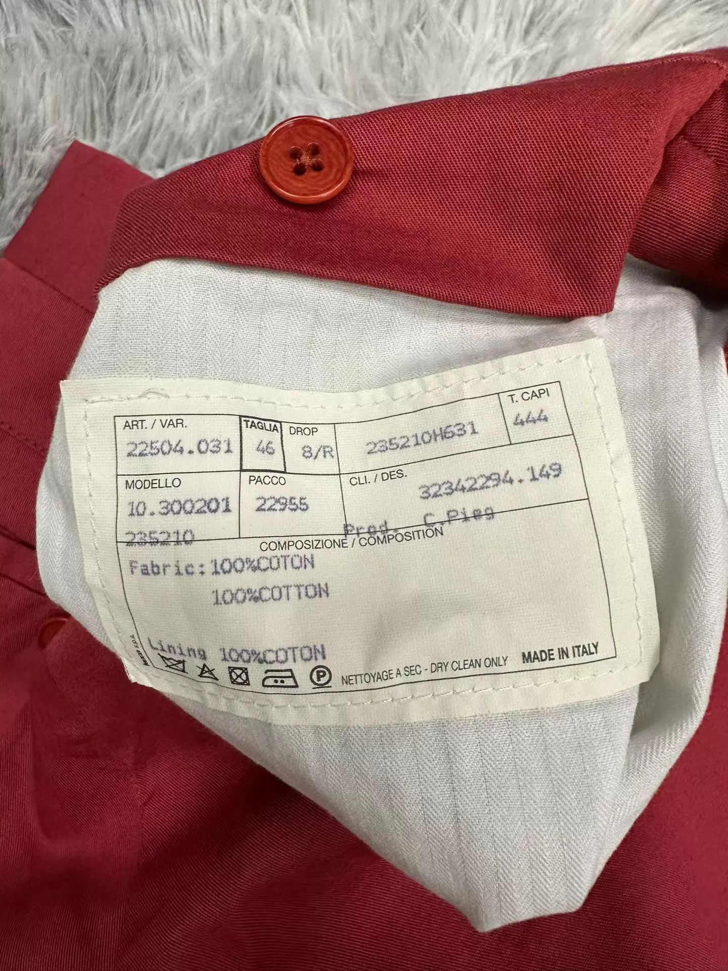 Hermes Hermes Straight Leg Chino 46 New Size US 30 / EU 46 - 3 Thumbnail