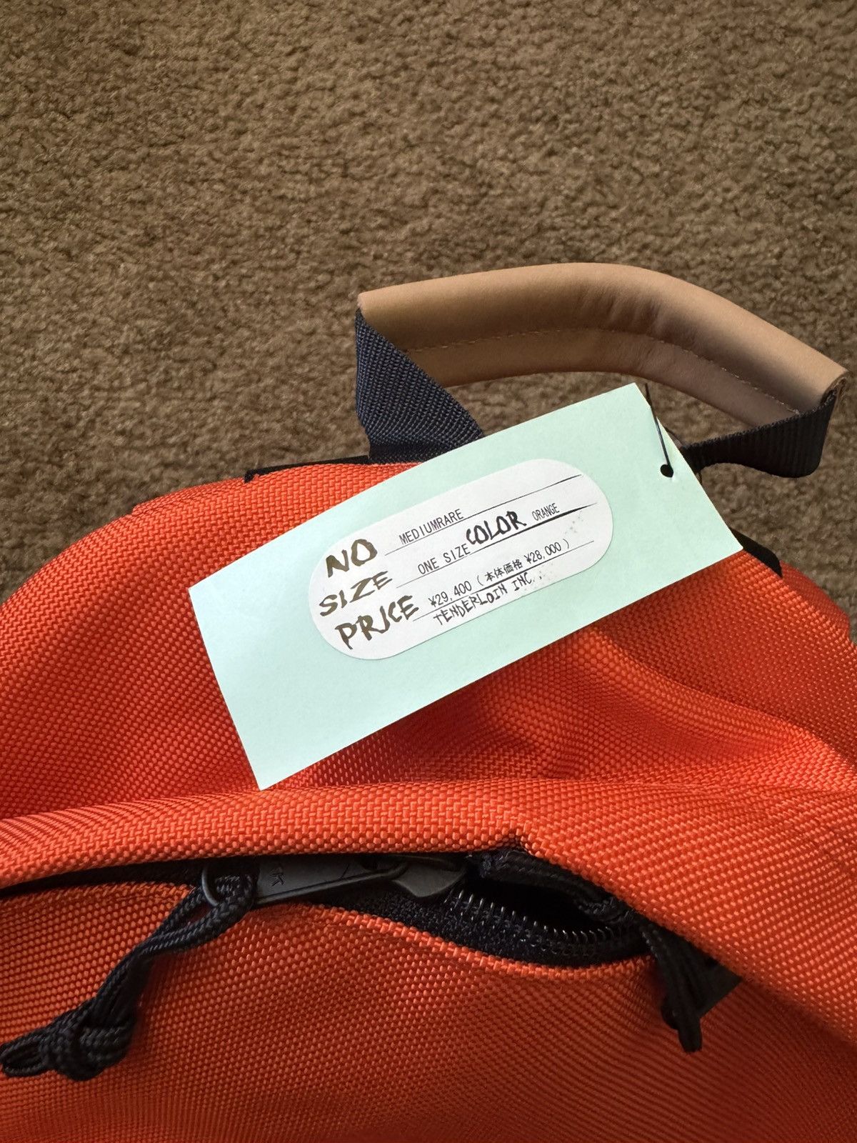 Porter RARE NWT PORTER YOSHIDA X TENDERLOIN ORANGE BACKPACK🎒 Size ONE SIZE - 4 Thumbnail