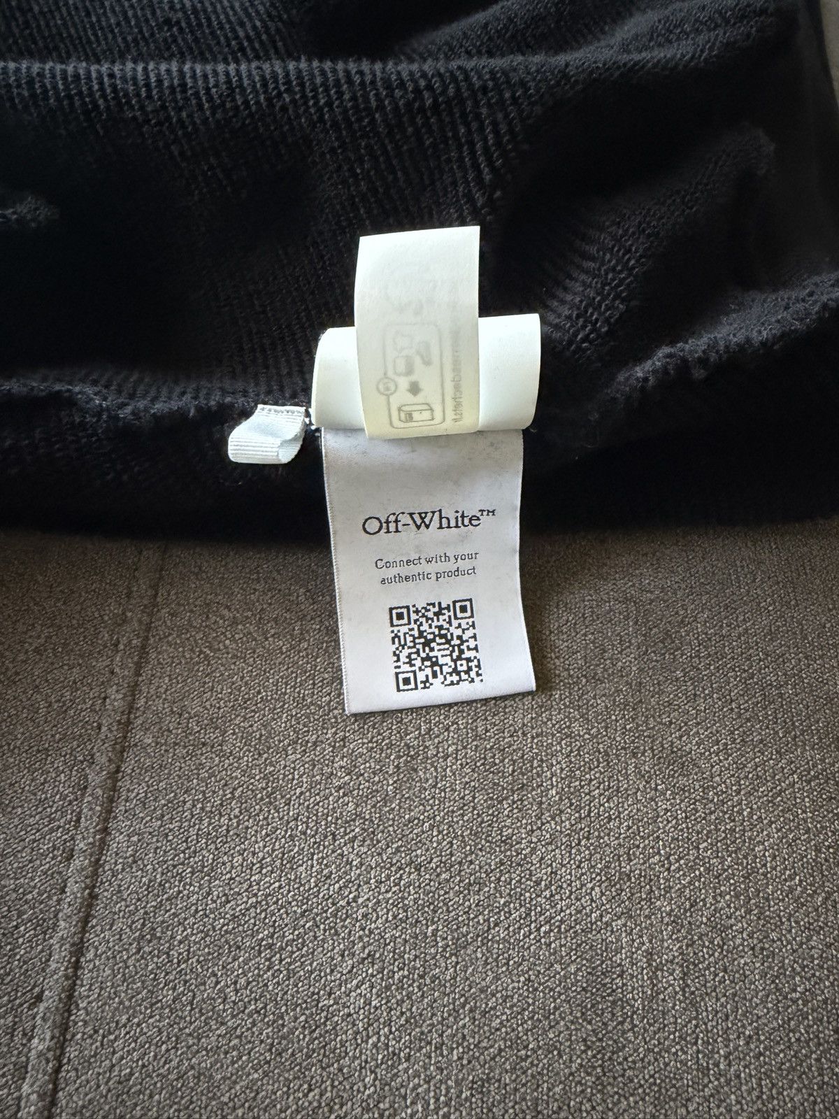 Off-White Off-White - Printed Cotton-Jersey Hoodie - Black Size US S / EU 44-46 / 1 - 15 Thumbnail