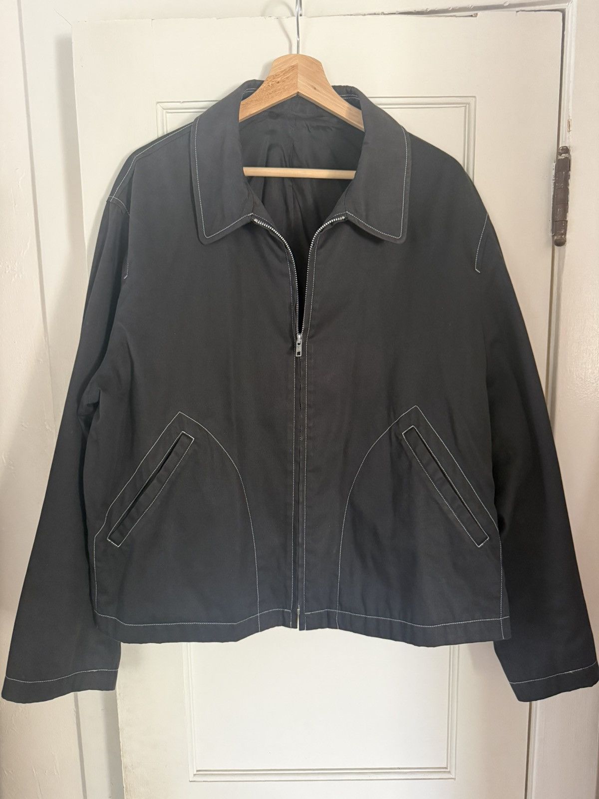 James Coward Contrast Stitch Site Jacket Size US XL / EU 56 / 4 - 2 Thumbnail