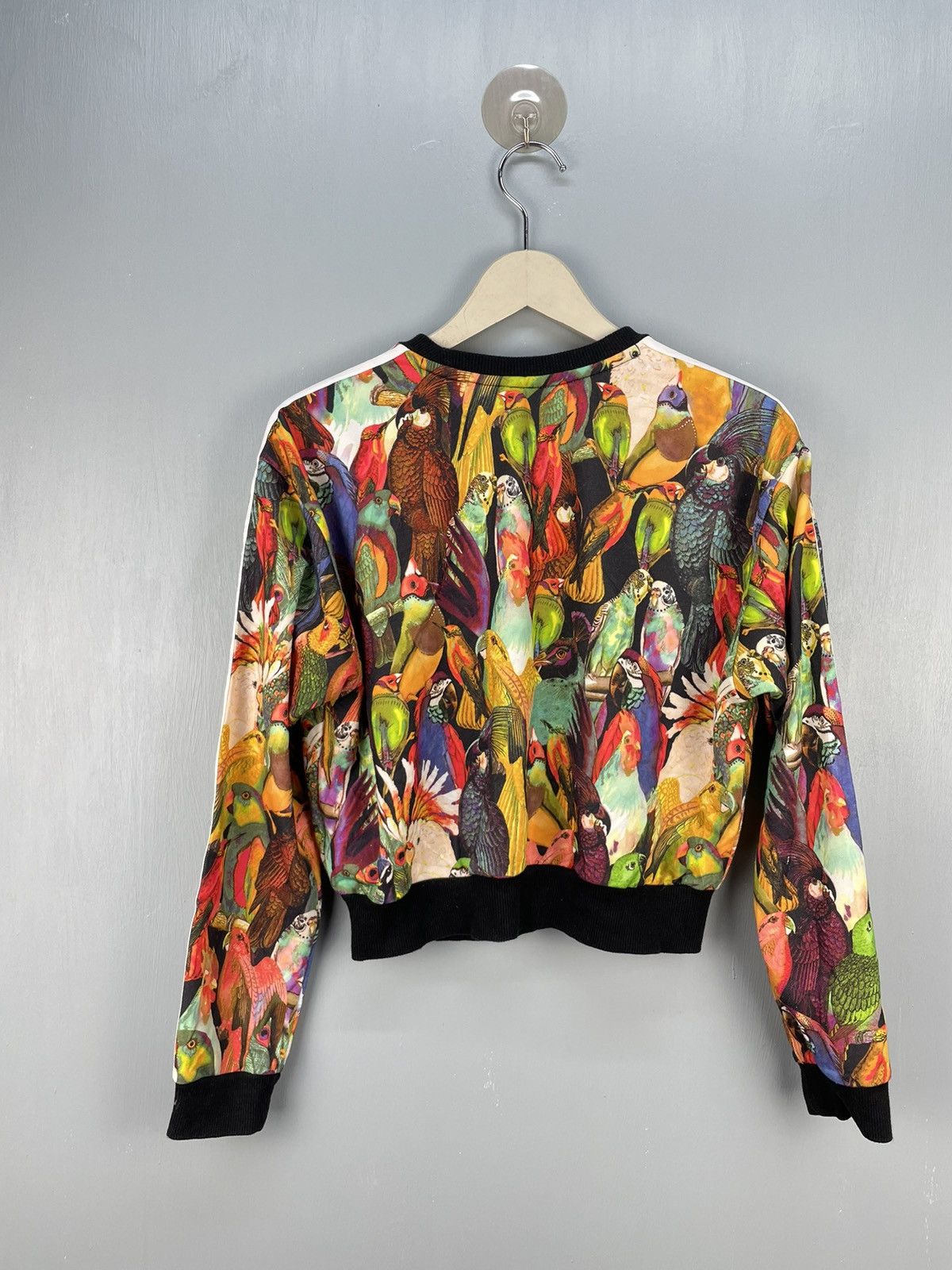 Adidas Adidas overprinted bird photos sweatshirt Size XS / US 0-2 / IT 36-38 - 2 Thumbnail