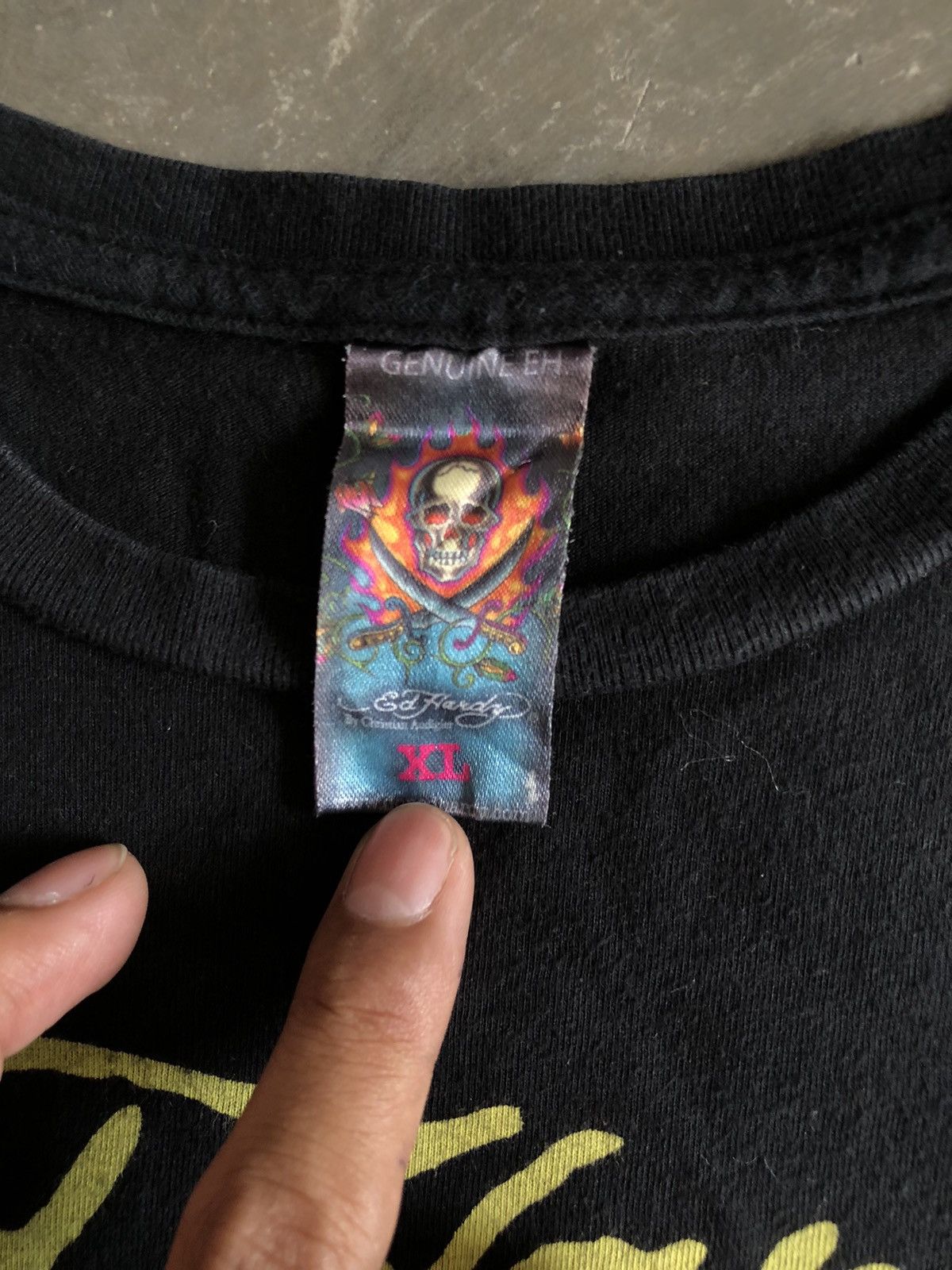Christian Audigier × Ed Hardy × Vintage Vintage Ed Hardy Y2K Tiger Digger Streetwear Japanese Bundle Size US XL / EU 56 / 4 - 3 Thumbnail