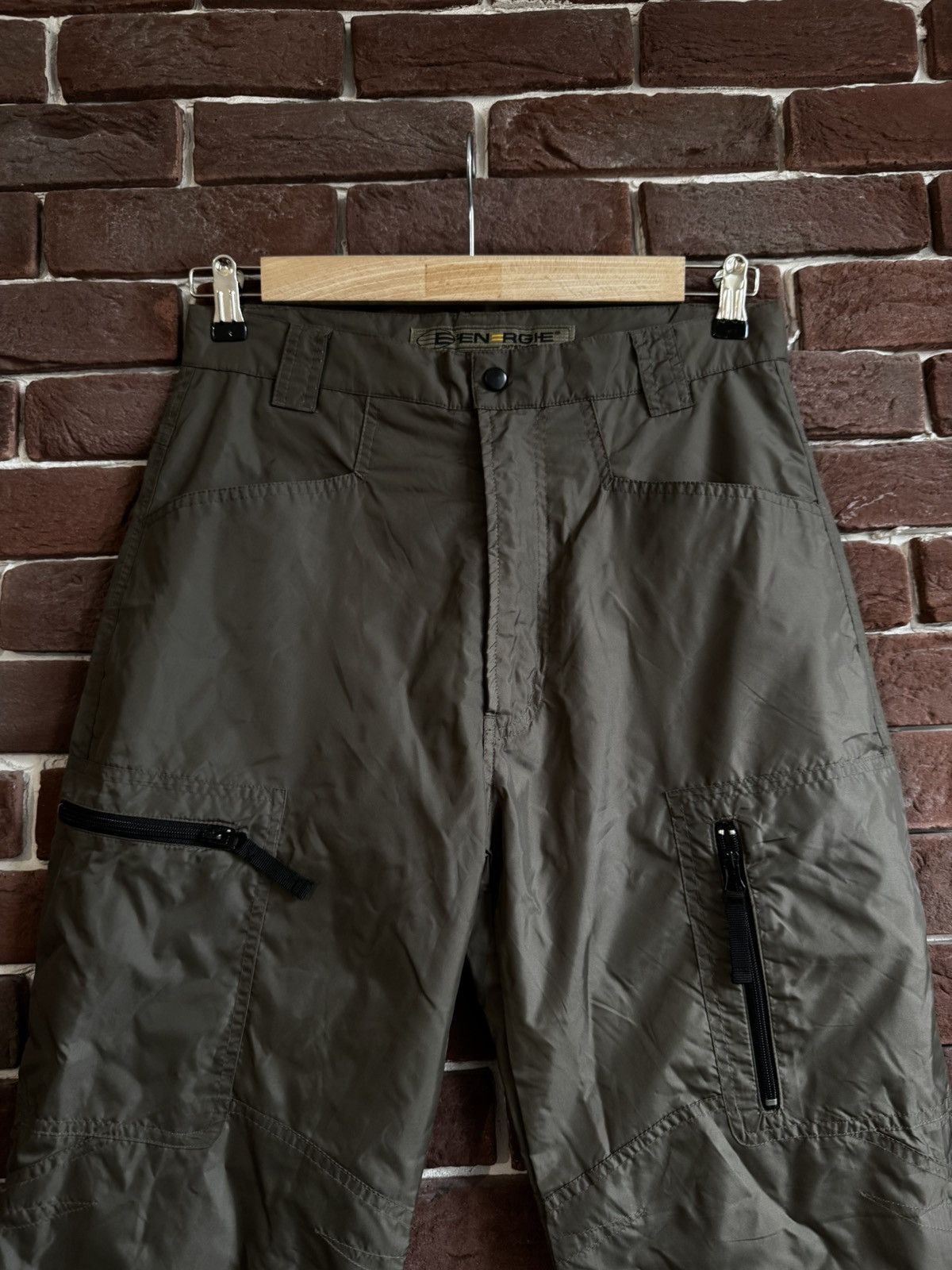 Energie Rare Y2K Energie Green Cargo Sweat Track Pants Italy 30 Size US 30 / EU 46 - 7 Thumbnail
