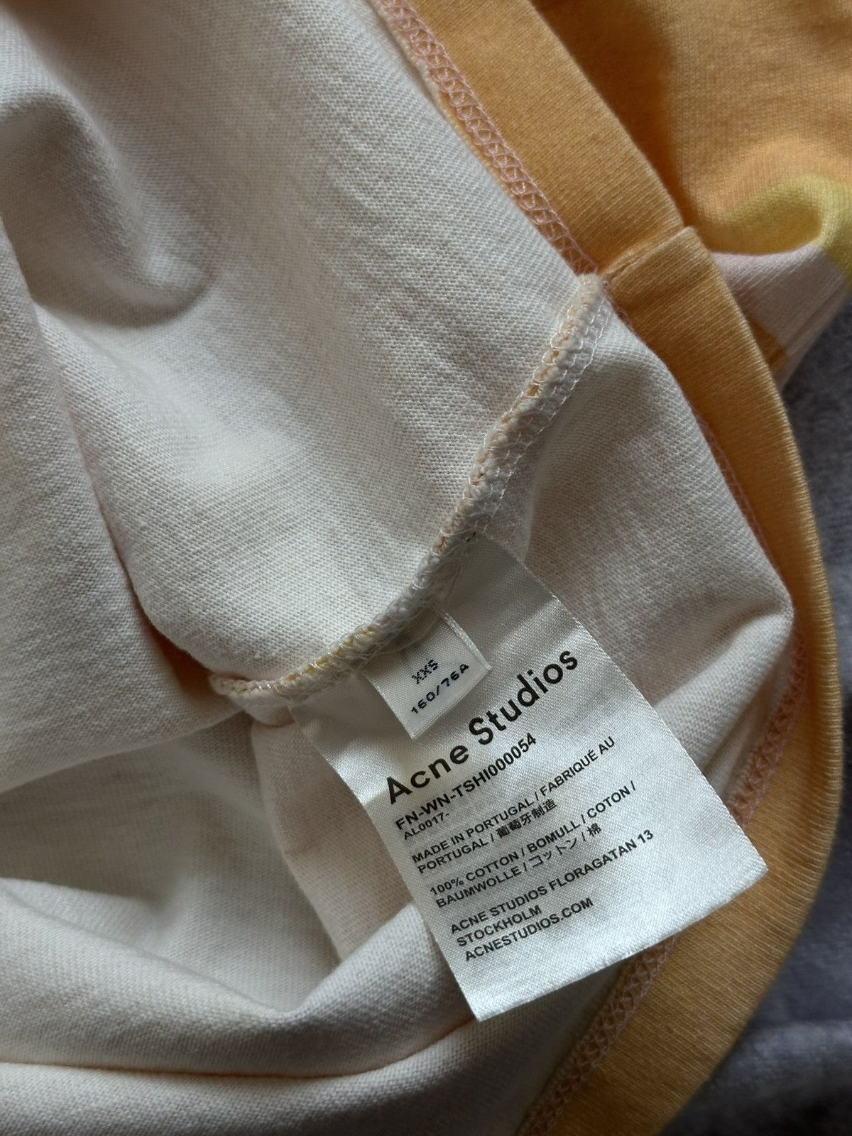Acne Studios Acne Studios Striped Tee Size US S / EU 44-46 / 1 - 5 Thumbnail