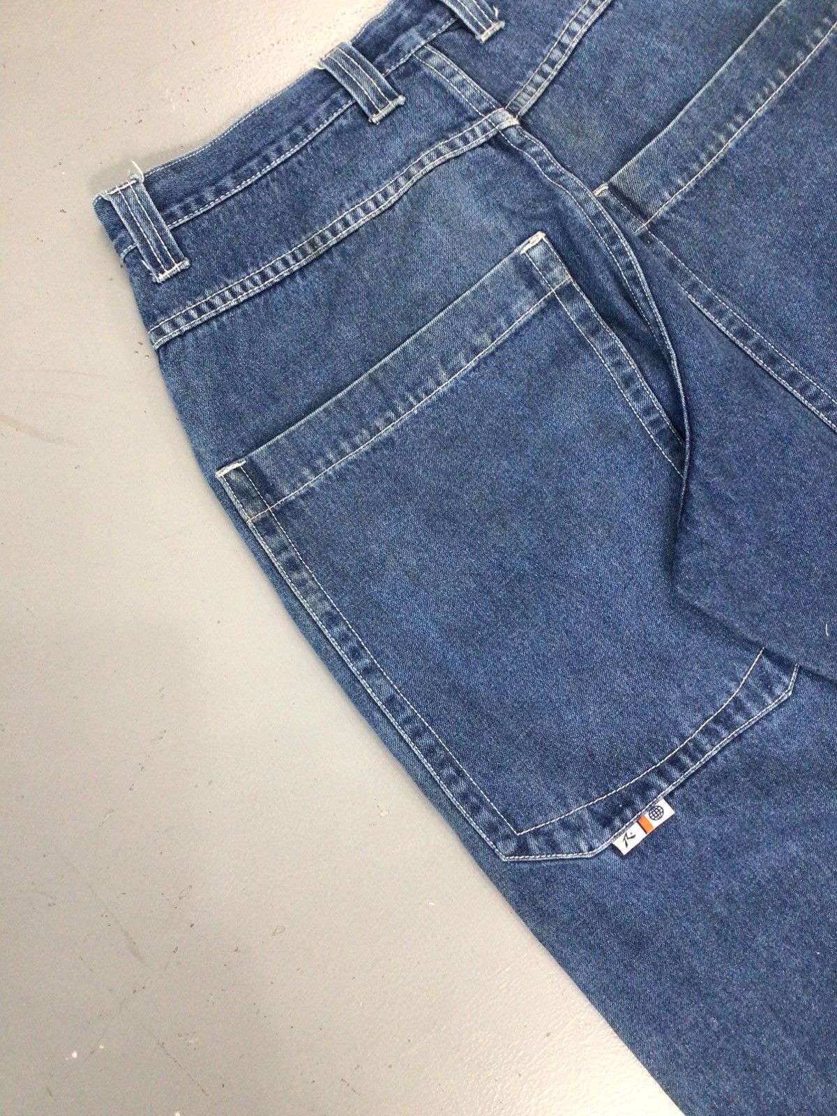 Rusty × Vintage Vintage rusty big pockets SpellOut straight fit denim pants Size US 30 / EU 46 - 4 Thumbnail