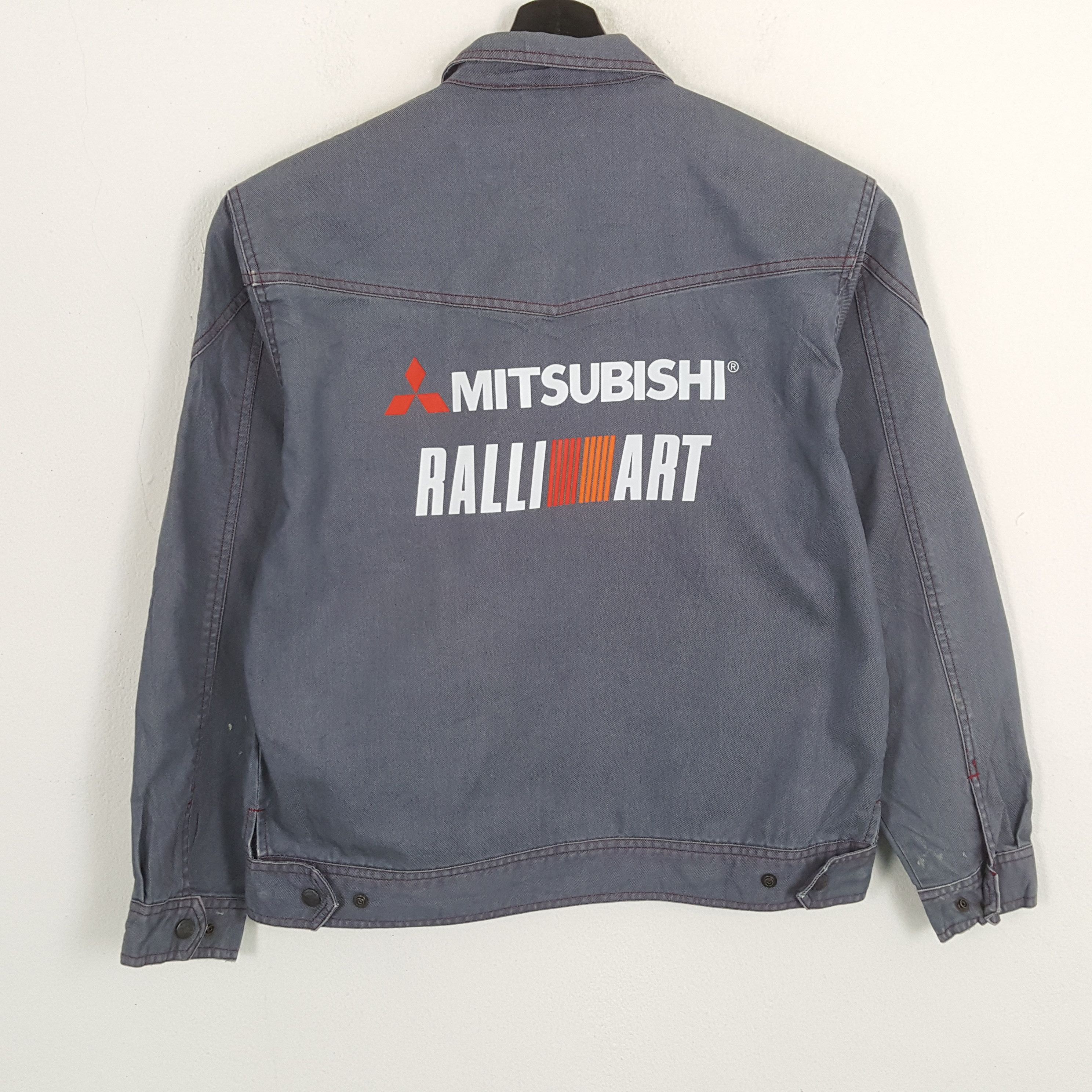 Japanese Brand × Vintage MITSUBISHI RALLI ART Japanese Motorsports Custom Art Jacket Size US M / EU 48-50 / 2 - 1 Thumbnail