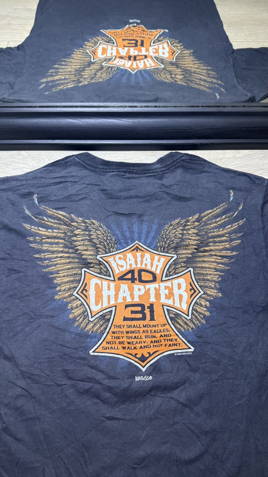 Harley Davidson Vintage / Y2K Mount Up Harley Davidson Style Eagle Shirt Size US S / EU 44-46 / 1 - 2 Thumbnail