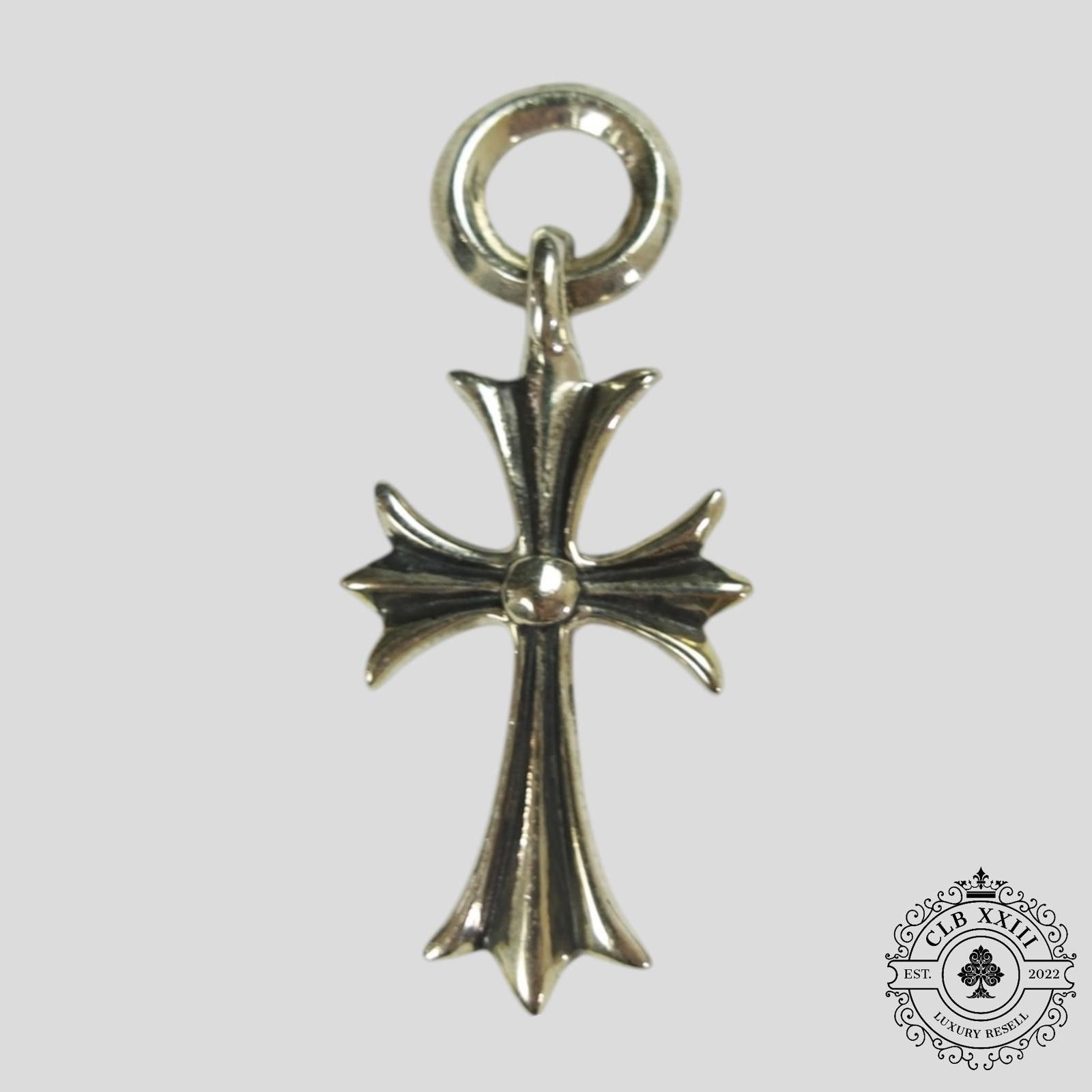 Chrome Hearts Chrome Hearts Tiny Cross Pendant in Silver Size ONE SIZE - 2 Thumbnail