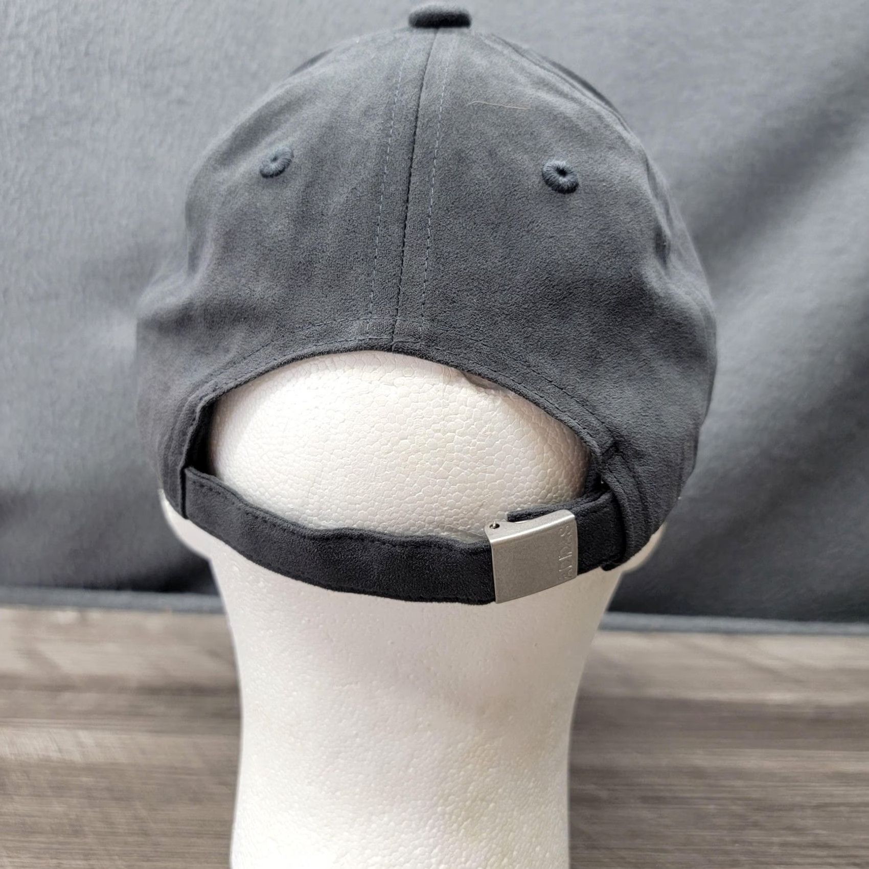 Adidas Adidas Hat Cap Strap Back Gray Climalite Performance Embroidered Dad Hat Mens Size ONE SIZE - 3 Thumbnail