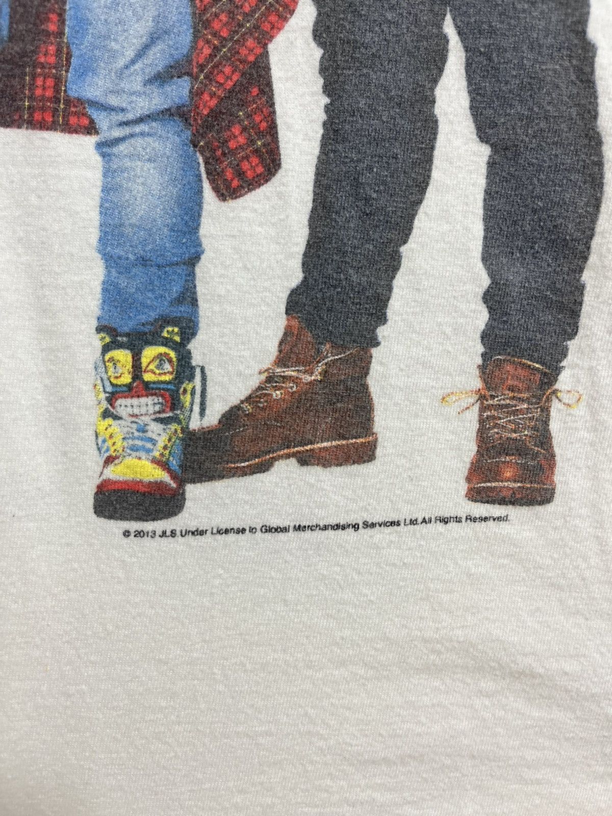 Band Tees × Vintage JLS ©2013 Music Band POP R&B Artists Print Streetwear Tee Size US M / EU 48-50 / 2 - 6 Thumbnail