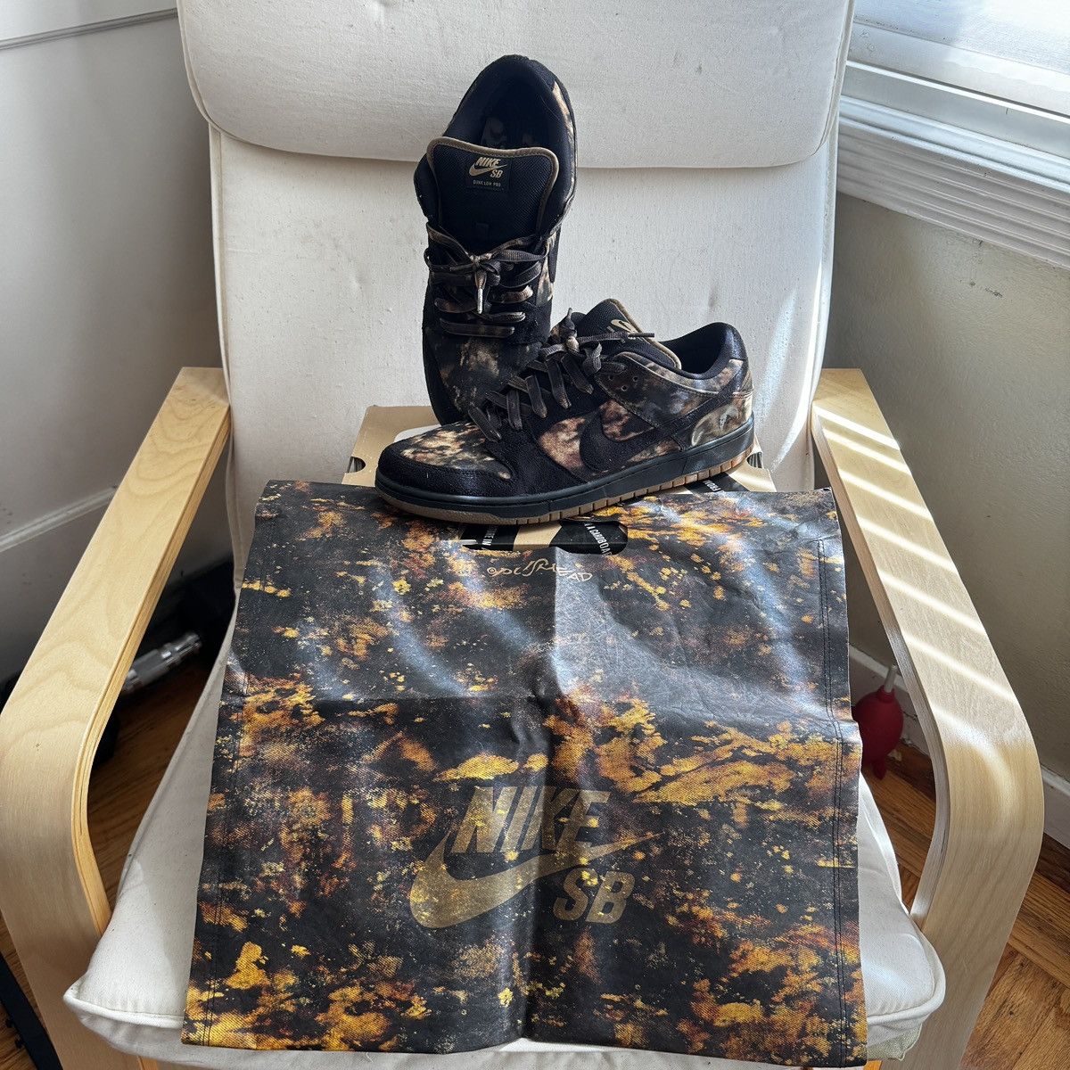 Nike Nike Dunk Low “Pushead 2” Size US 12 / EU 45 - 1 Thumbnail