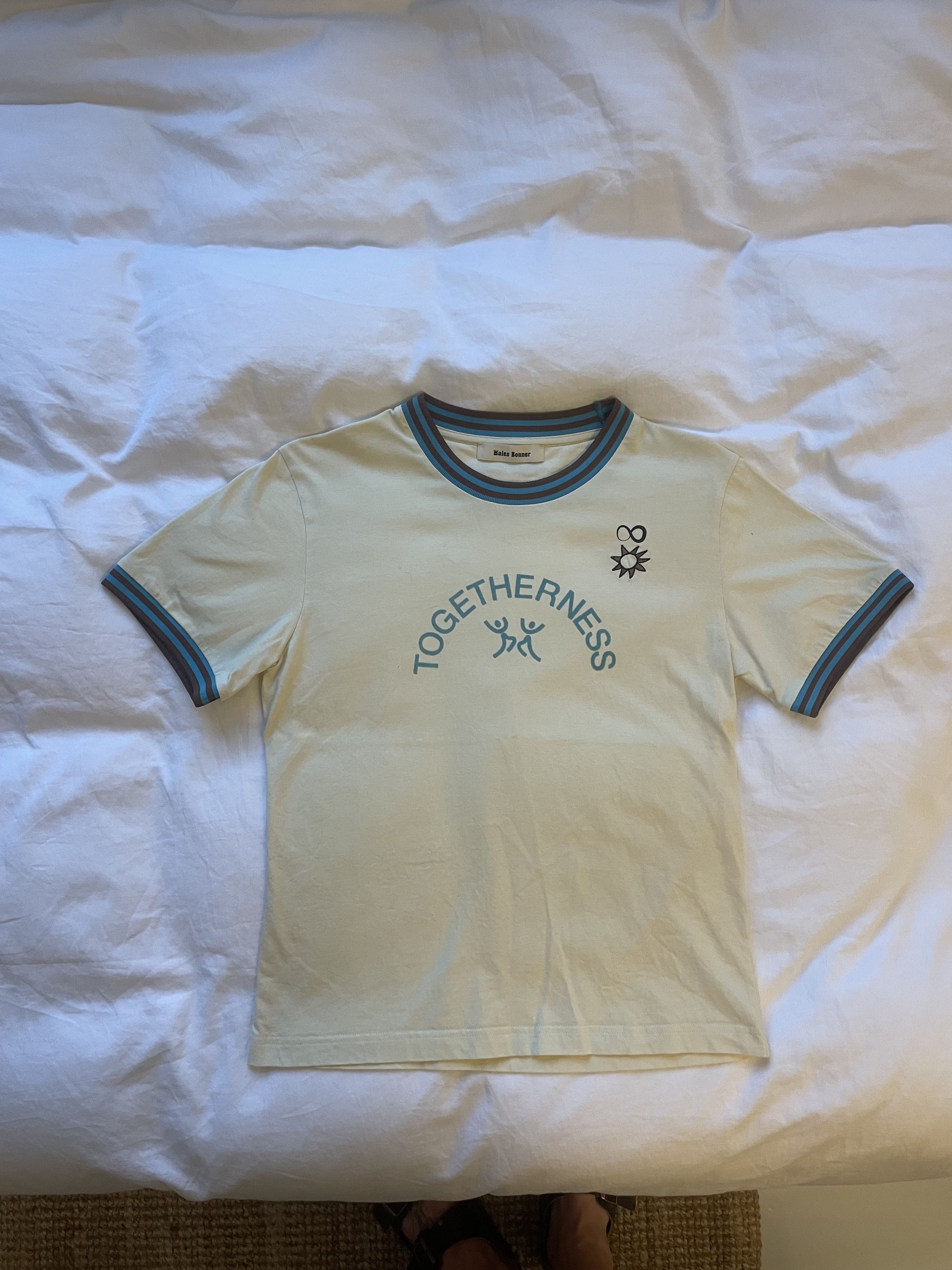 Wales Bonner Togetherness T shirt by Wales Bonner Size US M / EU 48-50 / 2 - 2 Thumbnail