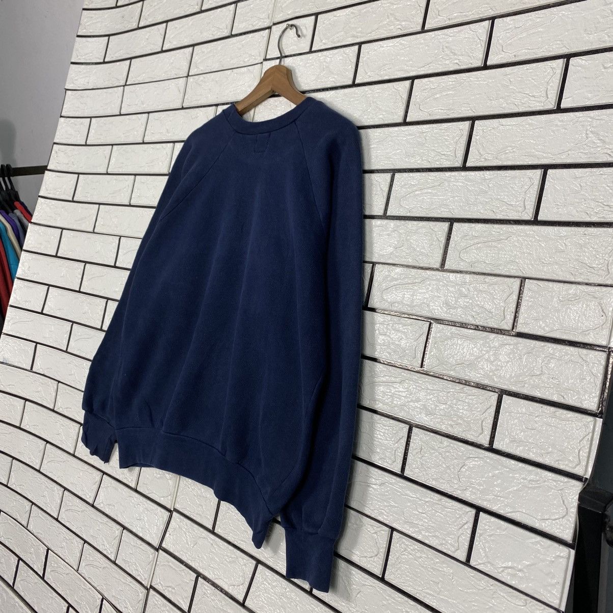 Issey Miyake Vintage Indigo Sweatshirt Beams Tokyo Big Logo Size US L / EU 52-54 / 3 - 11 Thumbnail