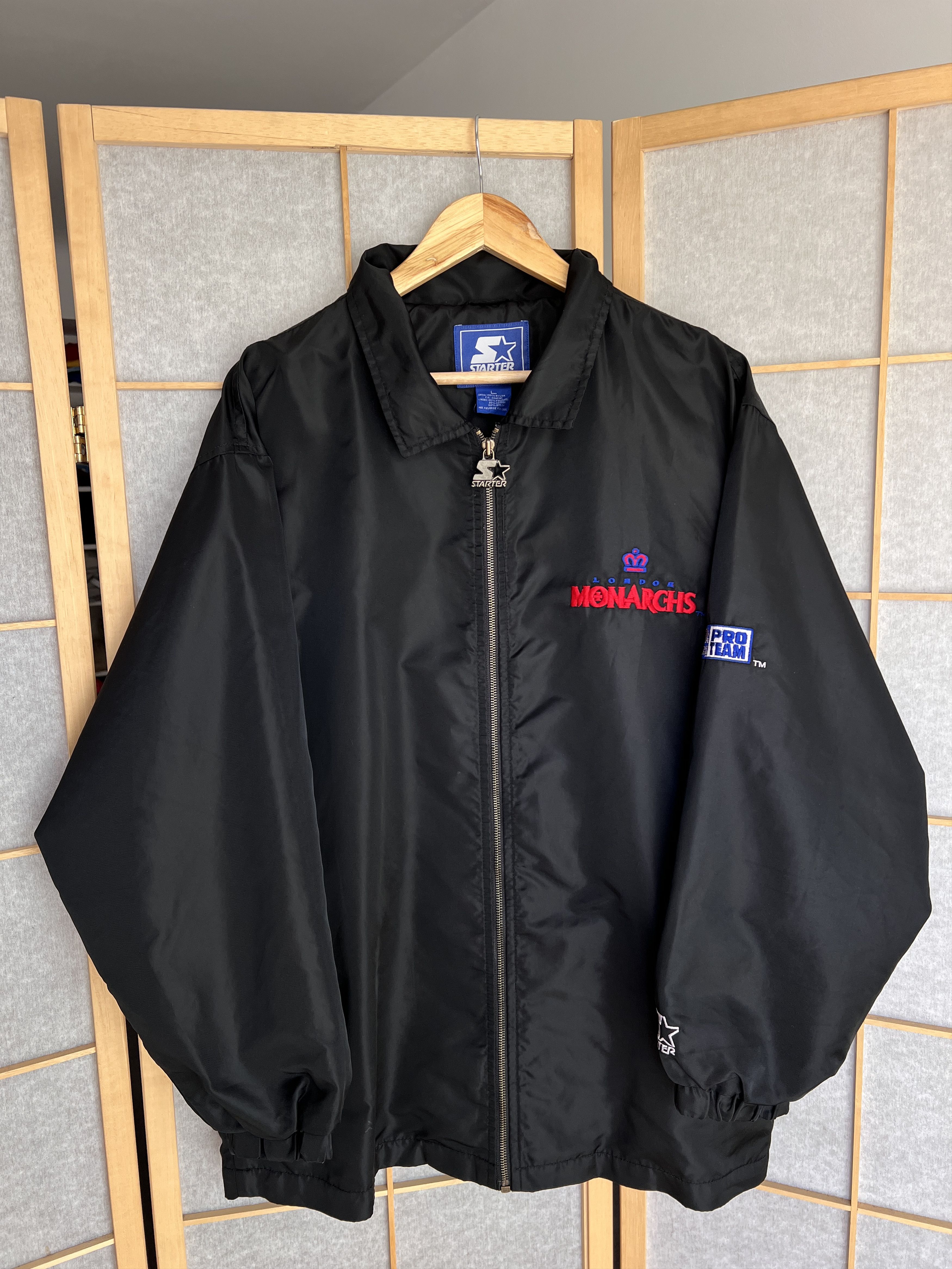 Starter Archive 1995 Starter Monarchs London vintage jacket NFL rare Size US L / EU 52-54 / 3 - 1 Thumbnail