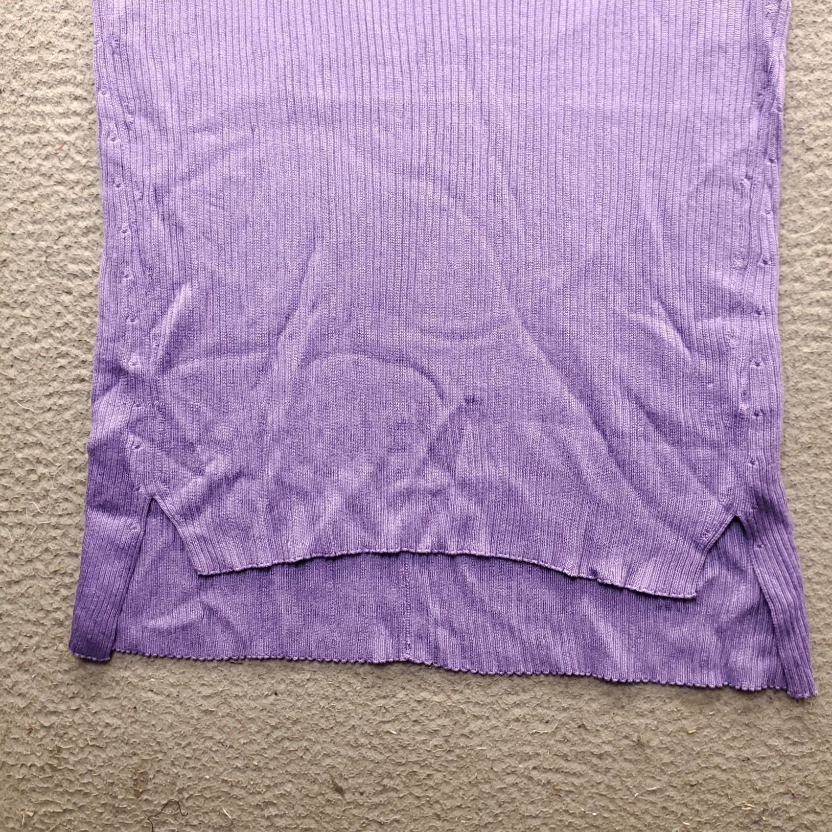 Ralph Lauren Lauren Ralph Lauren Sweater Womens XL Purple Ribbed Knit Sleeveless Pullover Size XL / US 12-14 / IT 48-50 - 7 Thumbnail