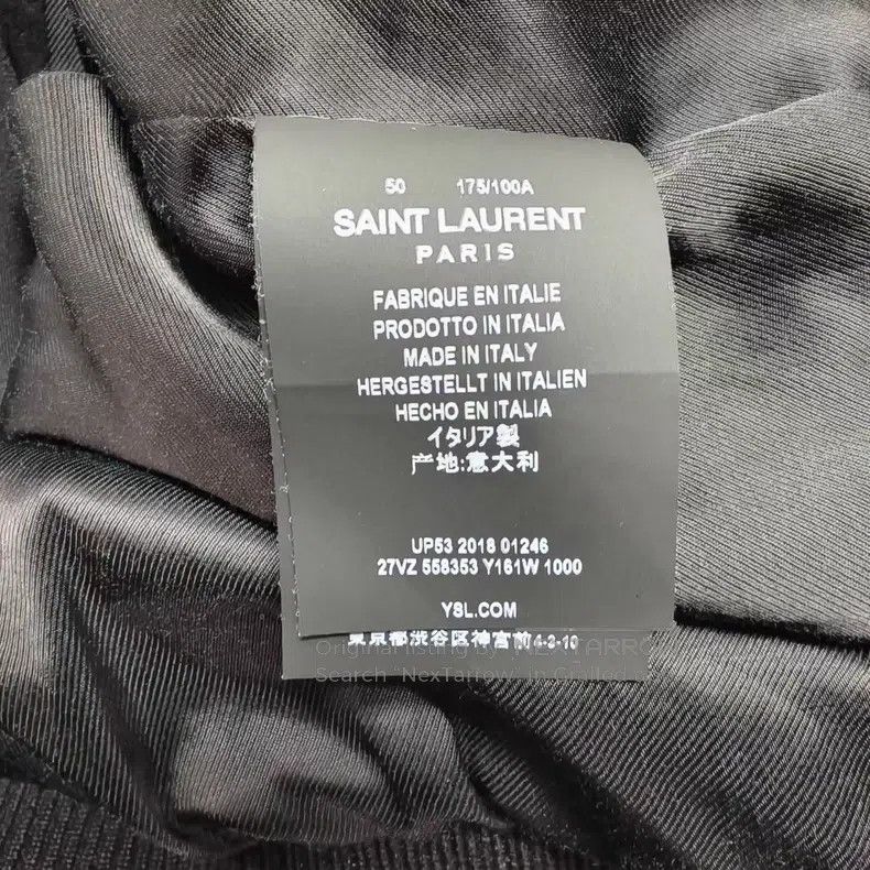 Saint Laurent Paris Saint Laurent Paris Baseball jacket Size US M / EU 48-50 / 2 - 4 Thumbnail