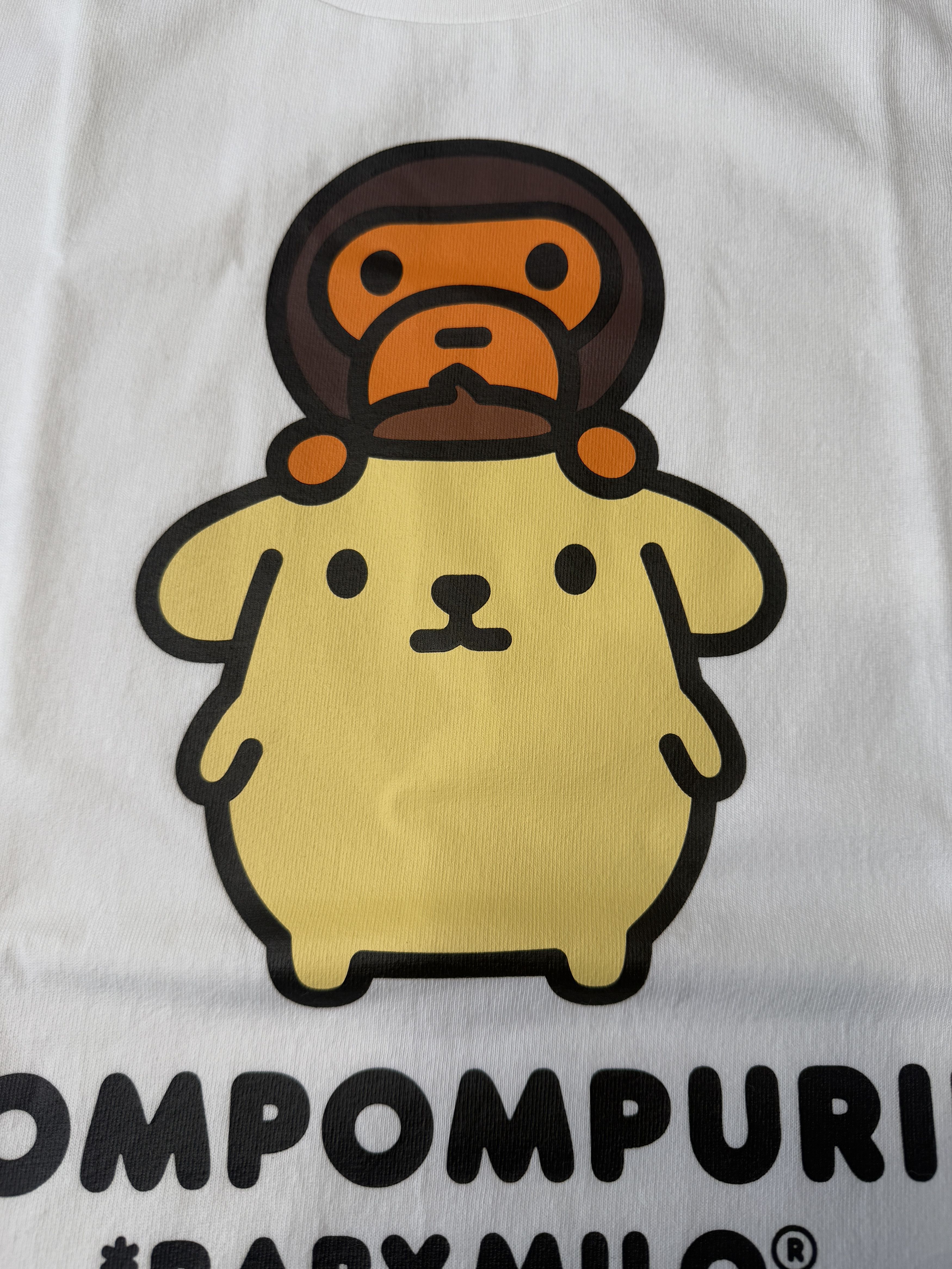 Bape BAPE BABY MILO X POMPOMPURIN TEE Size US S / EU 44-46 / 1 - 3 Thumbnail