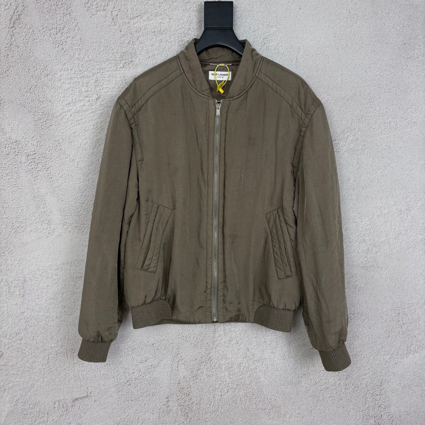 Saint Laurent Paris Saint Laurent Paris Casual Cotton Beige Heavy Coat s Men Size US S / EU 44-46 / 1 - 1 Thumbnail