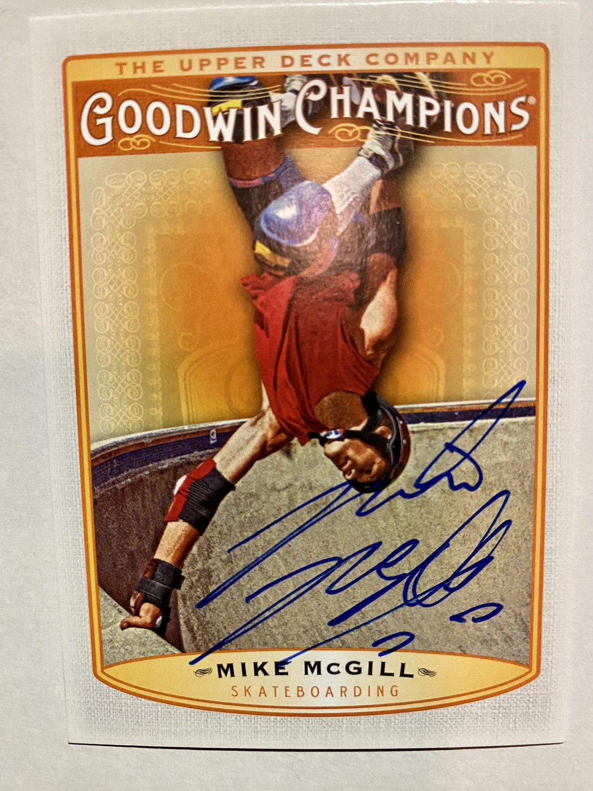 Powell Peralta × Tony Hawk Mike McGill autographed card Powell peralta bones brigade Size ONE SIZE - 1 Preview