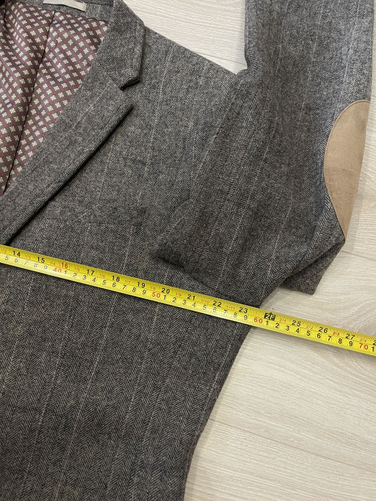 NEXT Vintage blazer classic jacket sport coat herringbone pattern Size 44R - 14 Thumbnail