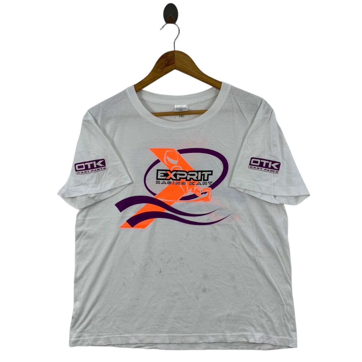 Other EXPRIT RACING KART Otk Racing Logo Print White Short Shirt Size US M / EU 48-50 / 2 - 1 Thumbnail