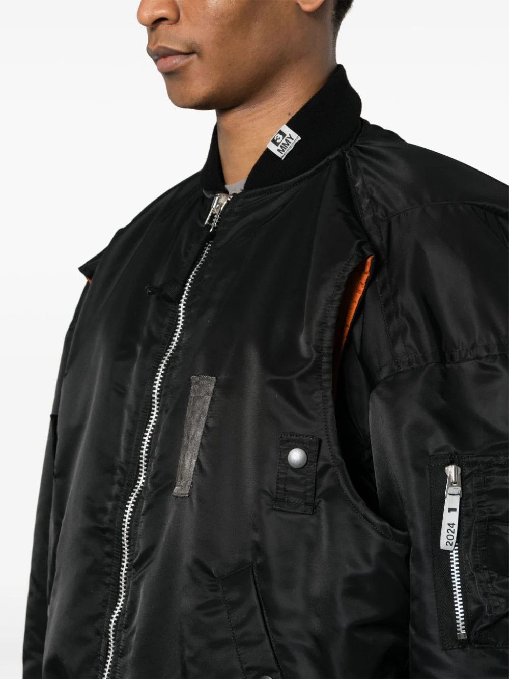 Maison MIHARA YASUHIRO o1mris0824 Double Armhole Jacket in Black Size US S / EU 44-46 / 1 - 8 Thumbnail
