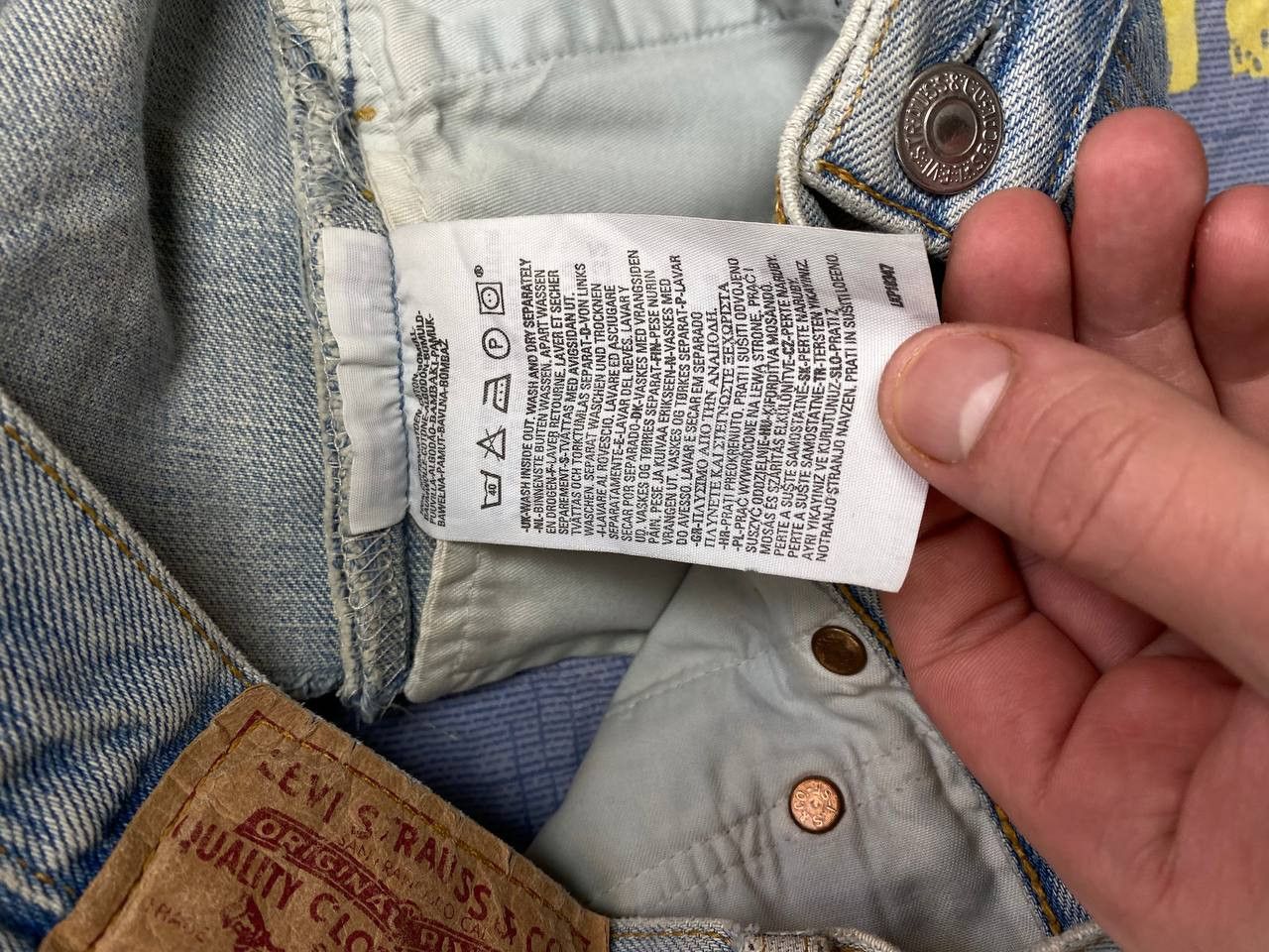 Levi's Levis Womens 501 Shorts Denim Size 34" / US 12 / IT 48 - 12 Thumbnail